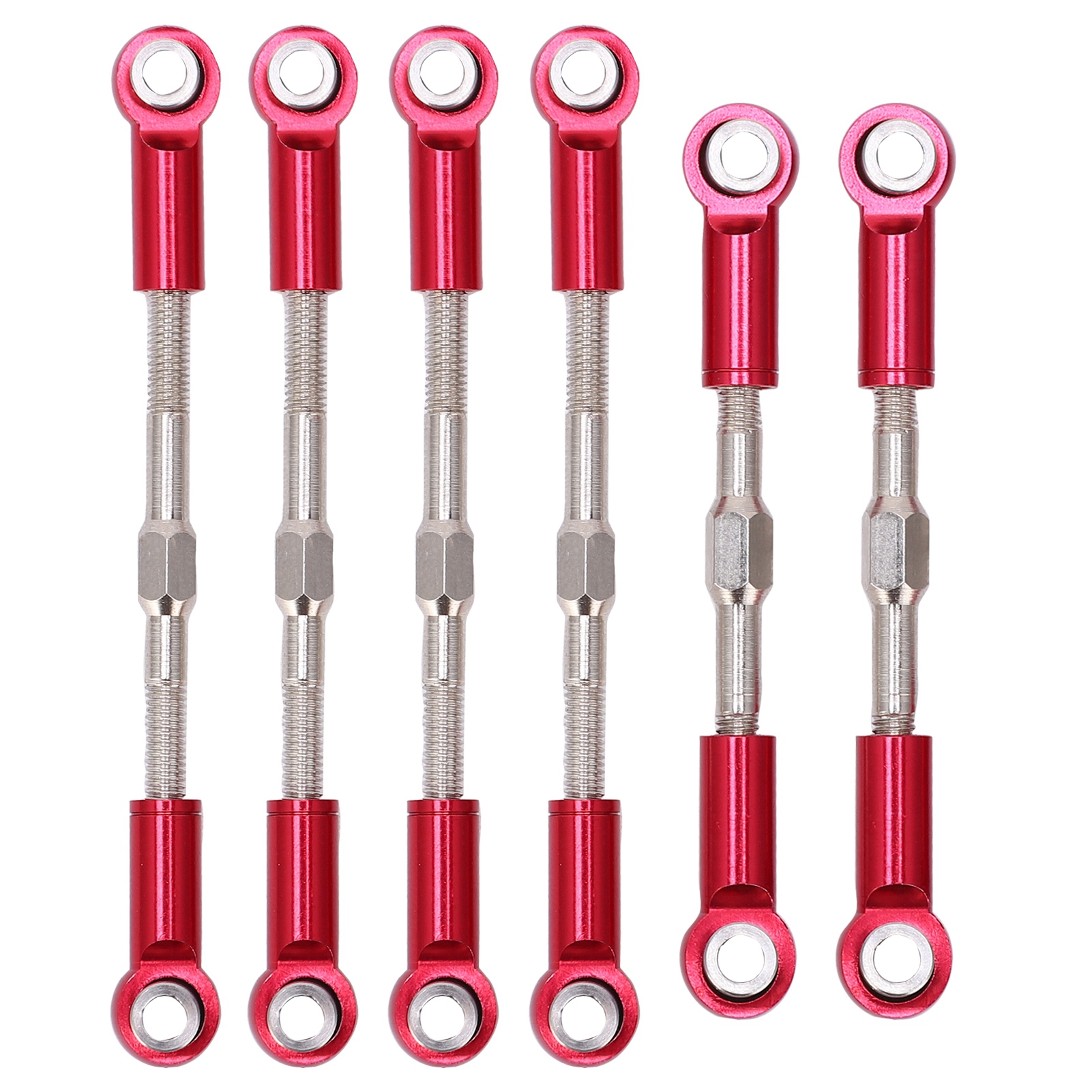 Lenkgestänge Aus Metall Für Wltoys 144001, 124018, 124019 1/14 Rc-car, Rot