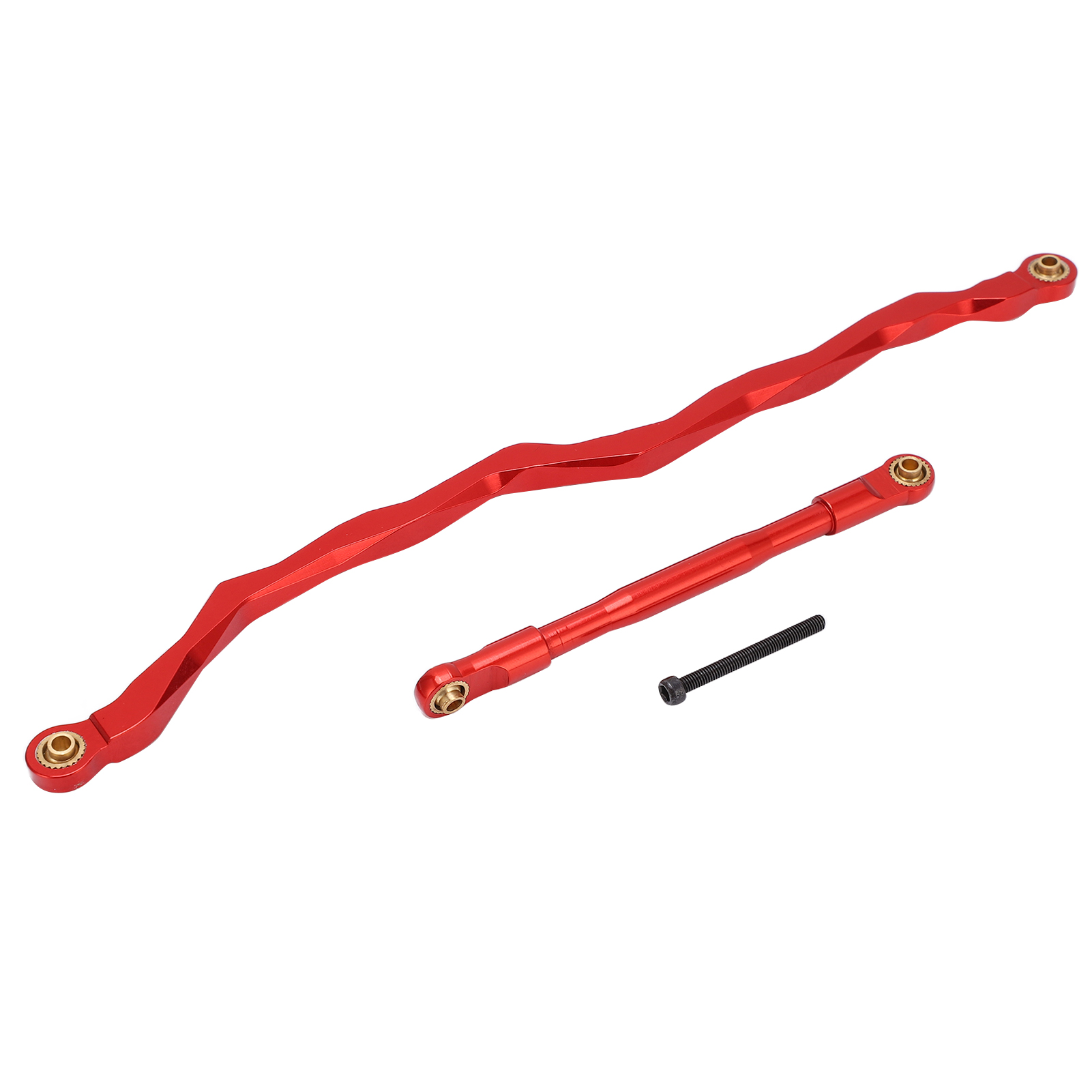 1/10 Rc Lenkgestänge Aus Aluminiumlegierung Für Crawler-cars Axial Rbx10 Rot