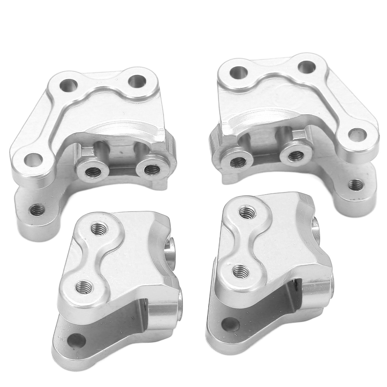 Vorder- Und Hinterachs-lenkstangen, Feste Ausführung, Rostfrei, Verschleißfest, Langlebig, Lenkstange Mit Fester Ausführung Für 1/10-modellautos Im Kletterstil, Silber