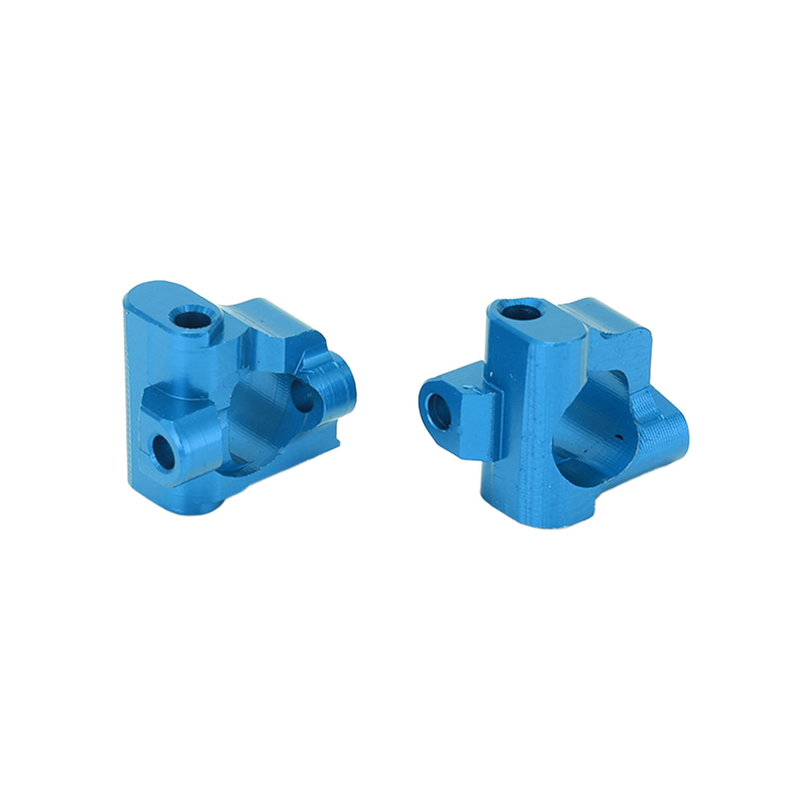 Stück Vorderradnaben Aus Aluminiumlegierung, Rc-ersatzteile Für Losi 1/18 Mini T 2.0 2wd, Blau