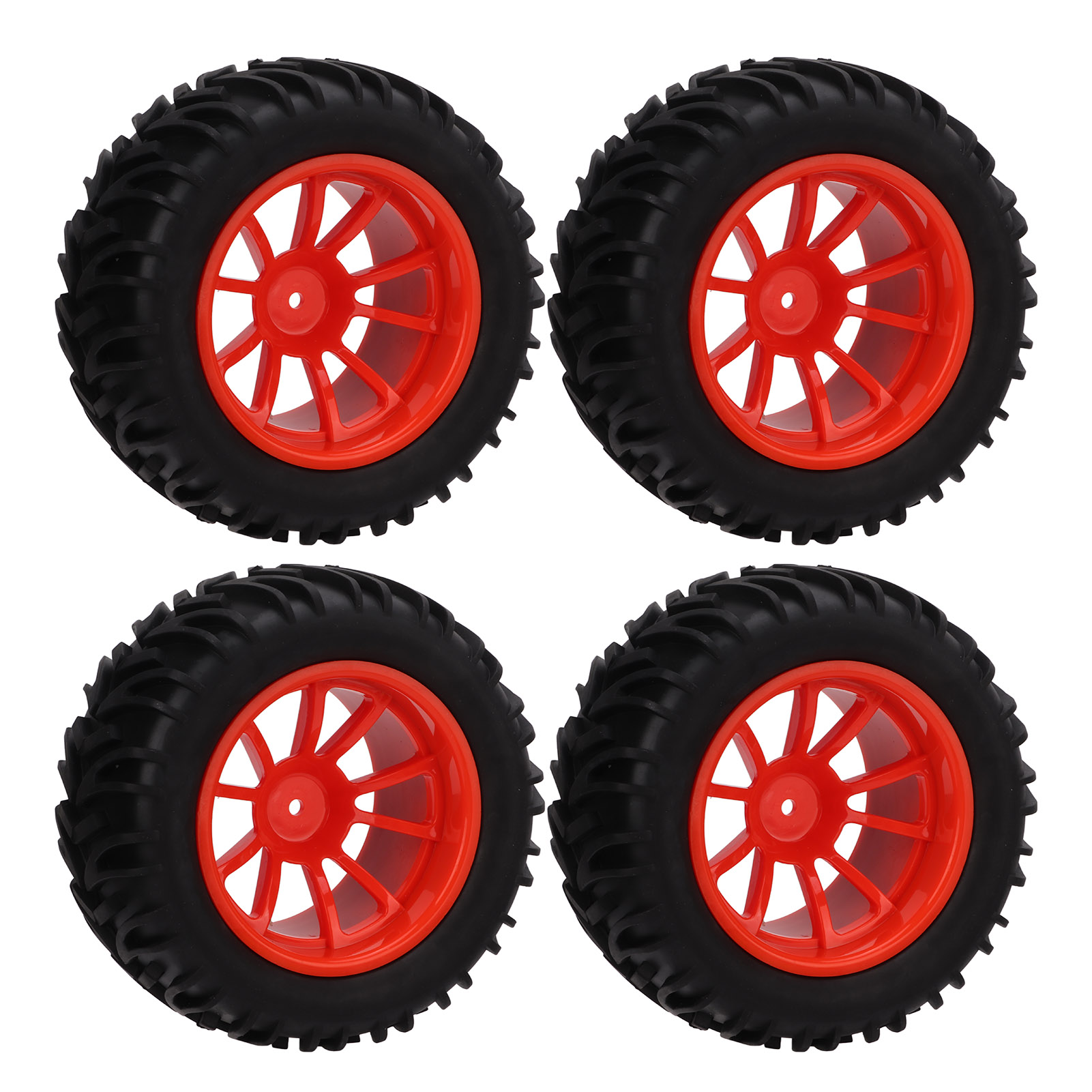 Ersatzreifen Für Rc-trucks, Verschleißfestes, Flexibles Gummi, Passend Für Hsp 94111, 94188, 94108 Und Hpi Red