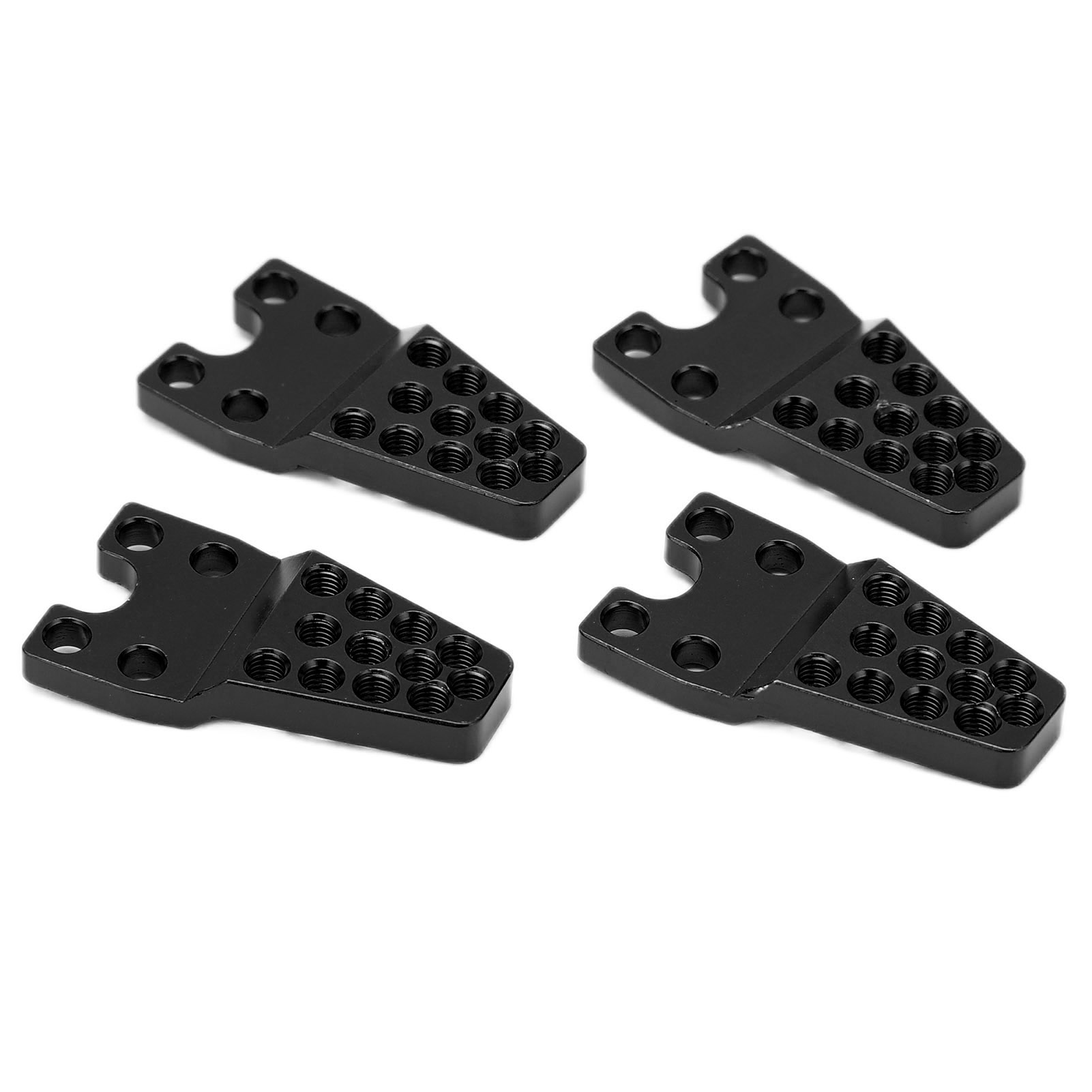 Aluminium-stoßdämpfer Für Scx10 1/10 Rc-car, Schwarze Ersatz-montagehalterungen