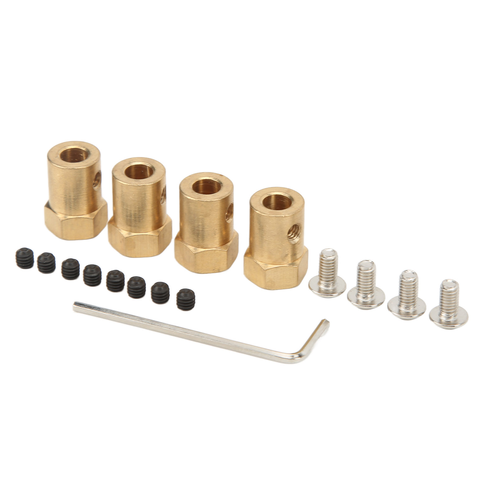 Messingverbinder Für Rc-motor-verlängerungsräder, Nabenverbinder Für Wpl Rc-cars, Ersatzteil