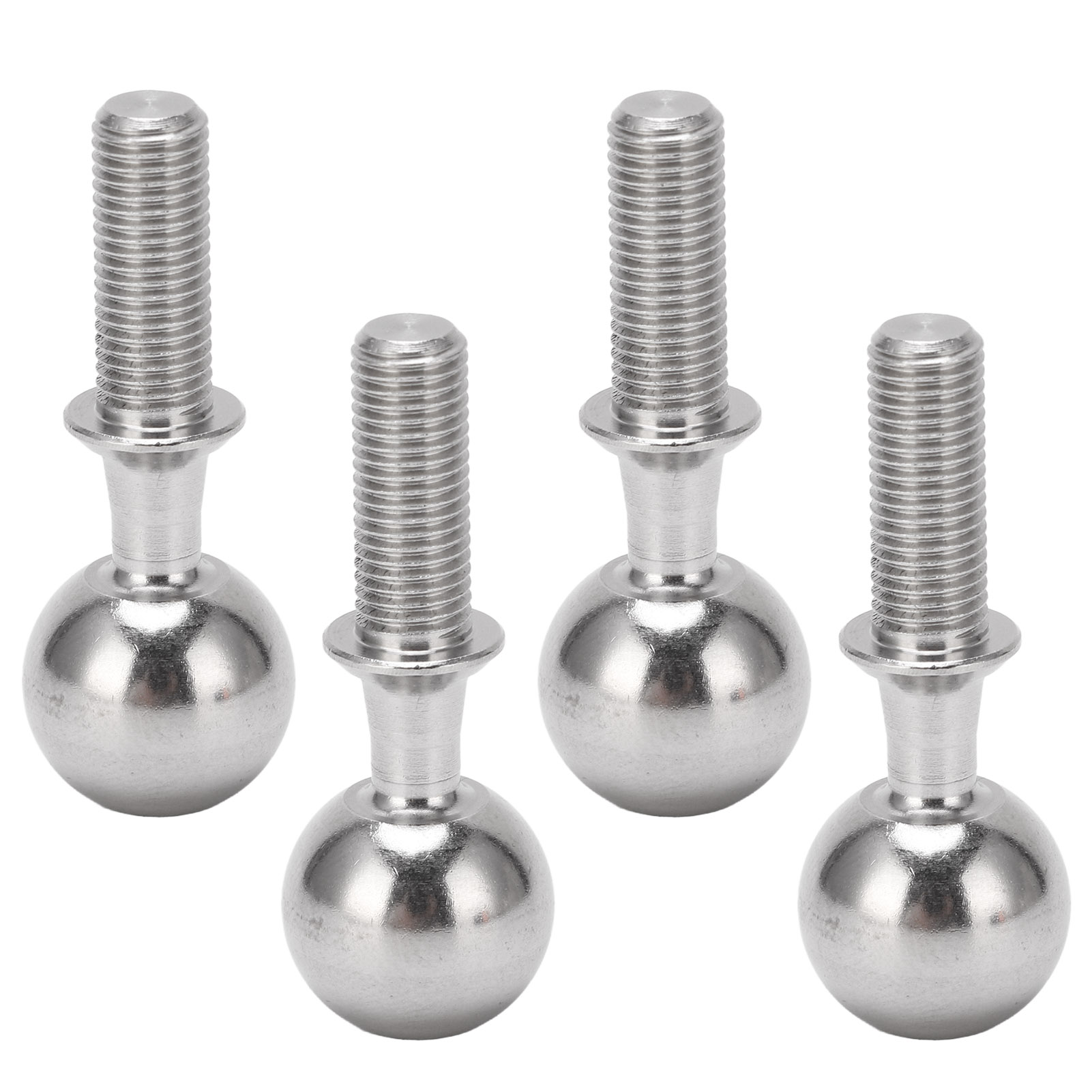 Stück Edelstahl-kugelgelenkschrauben Für Arrma Infraction 6s 1/7, Typhon 6s 1/8 Rc-car, Silber