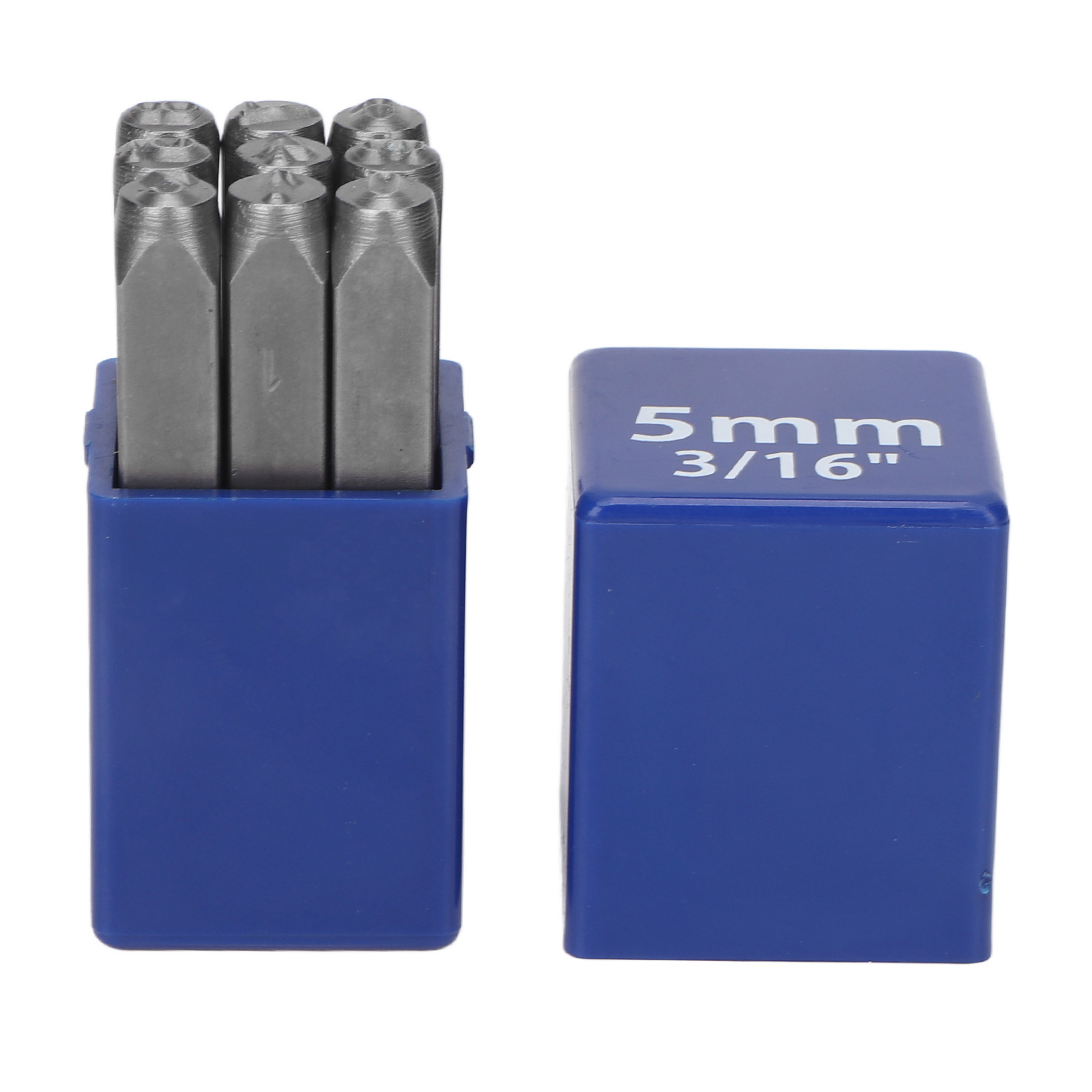 Set Mit 9 Zahlenstanzen (5 Mm), Professionelles Markierungsset Mit Aufbewahrungsbox Für Leder Und Schmuck