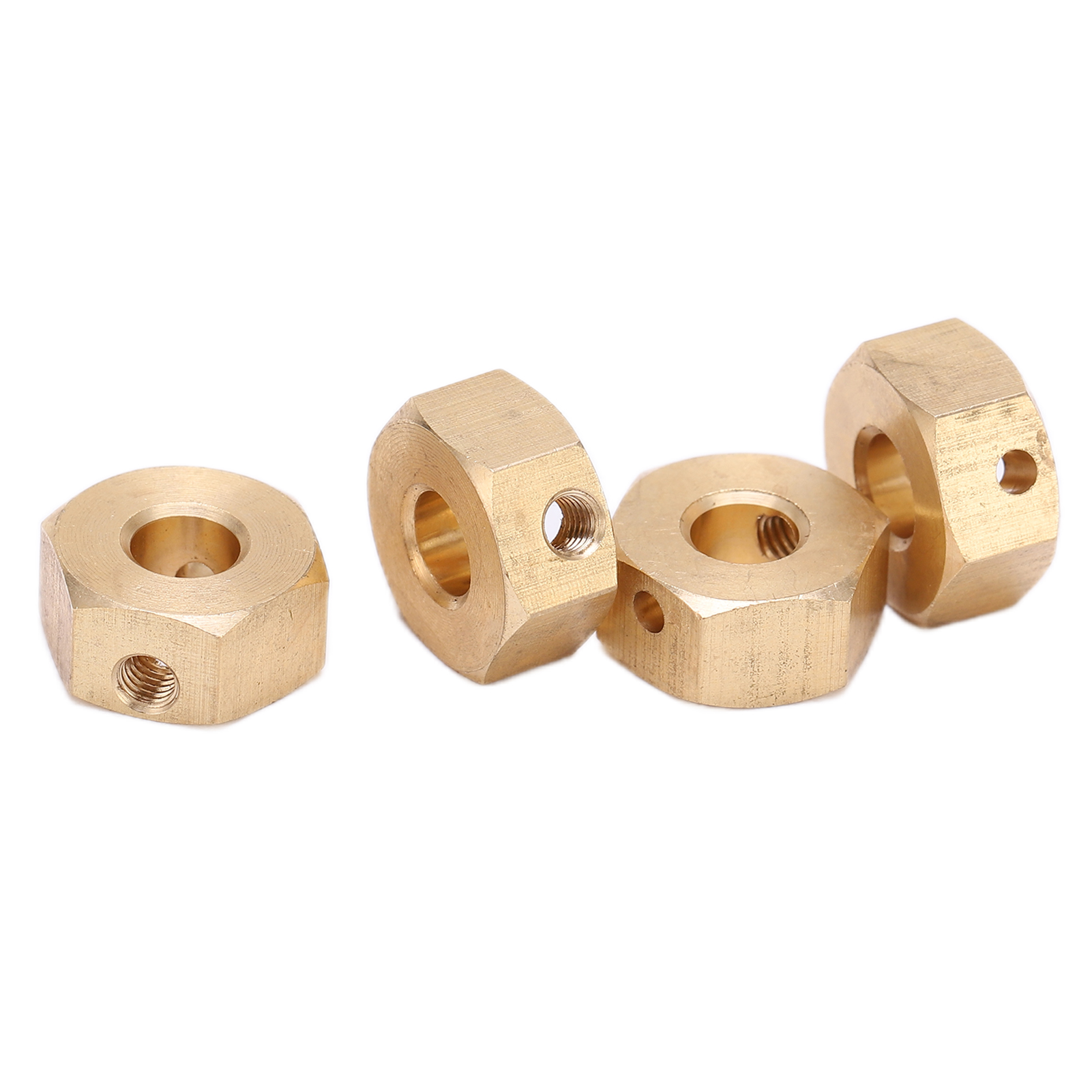 Rc-rad-sechskantadapter, Robustes Messing, Langlebig, Elegantes Design, Einfache Montage, 8-mm-axial-sechskantnabenverlängerung
