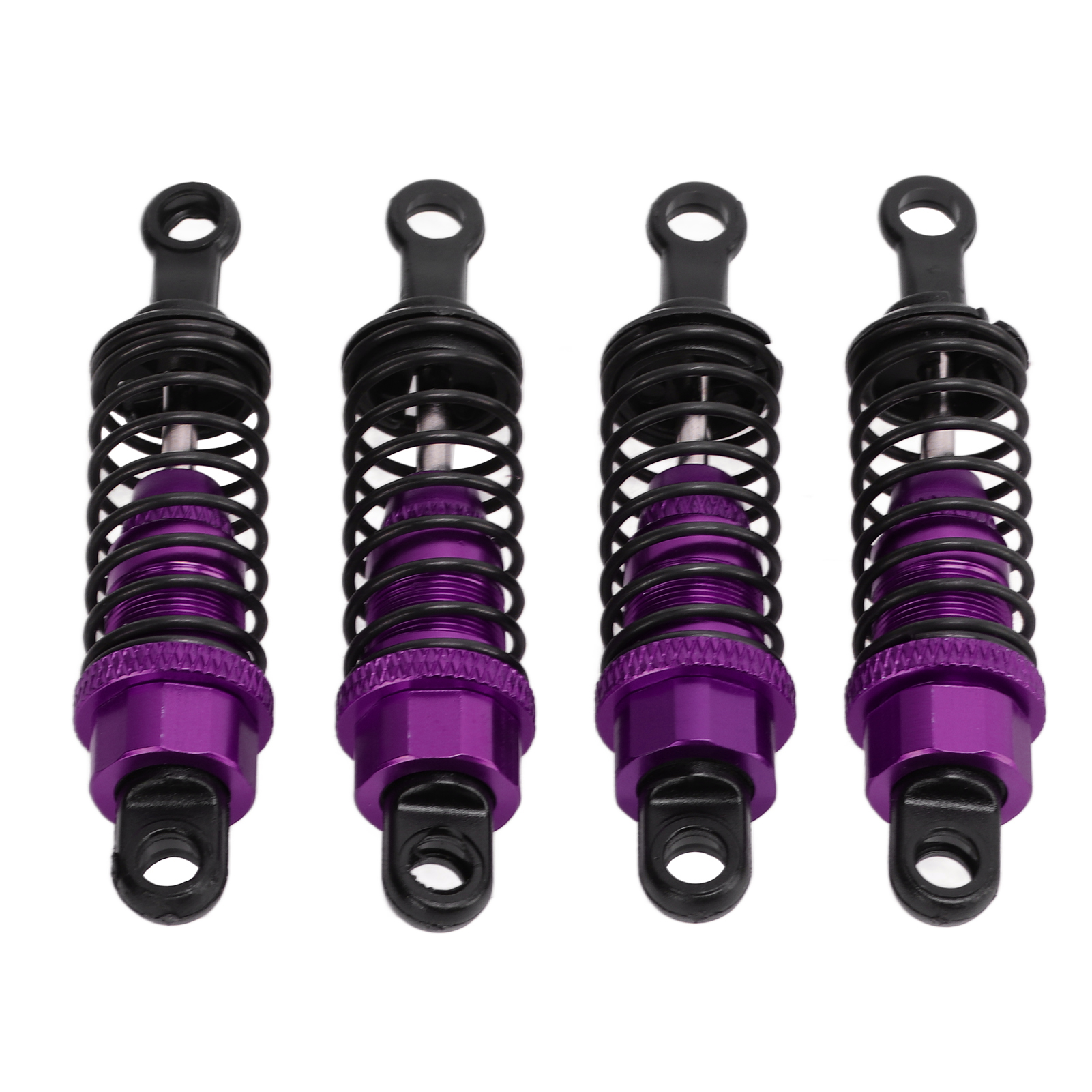 Stück 64-mm-metallstoßdämpfer Mit Montagehalterungen Für Wpl Rc-liftteile, Lila
