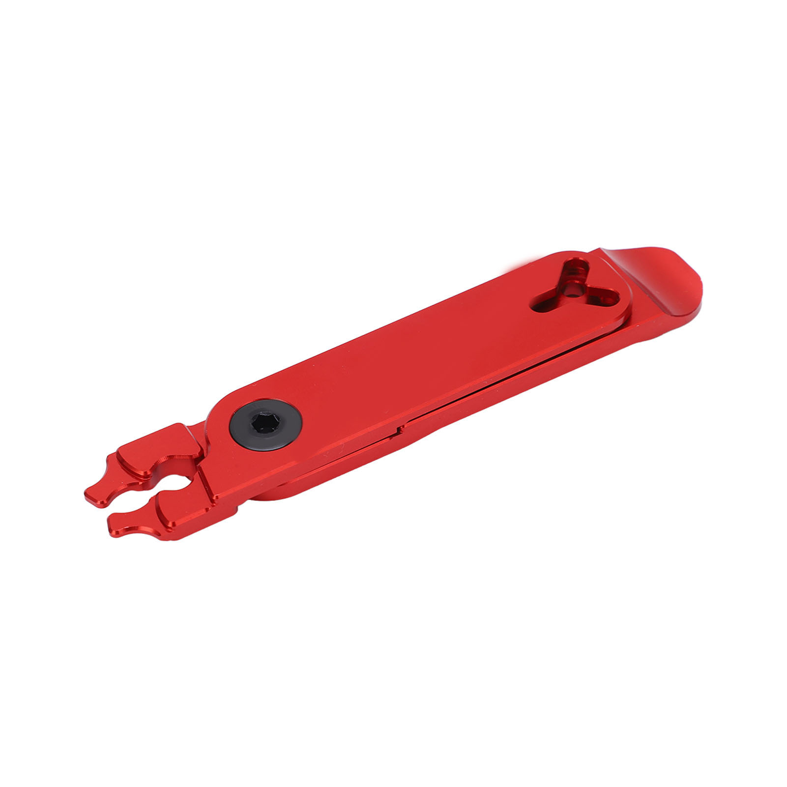 4-in-1 Multifunktions-kettenzange Für Fahrräder, Rotes Aluminium