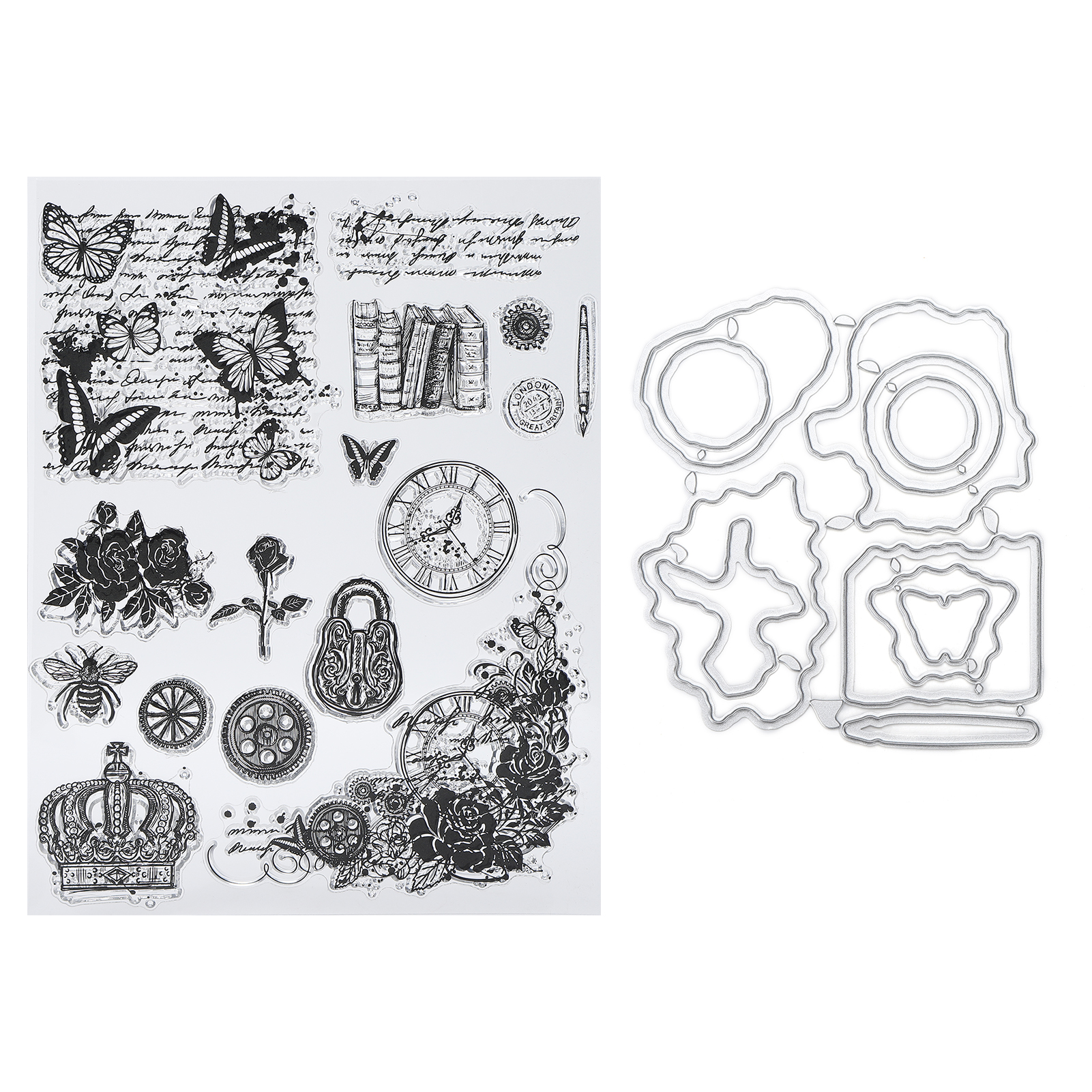 Tpr Clear Stamp Diy Album Journal Dekoration Zubehör Handarbeit (t1746tc Stempelschneiden)