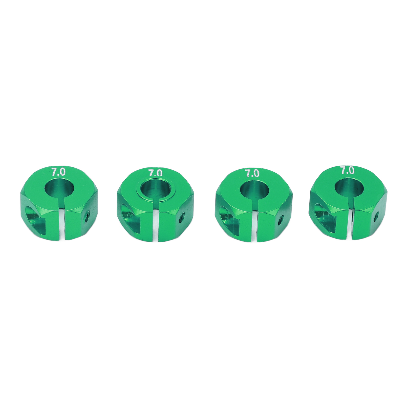 12 Mm 7 Mm Aluminium-radnabenadapterantrieb Für 1/10 Fernsteuerungs-kombinationskupplung Grün
