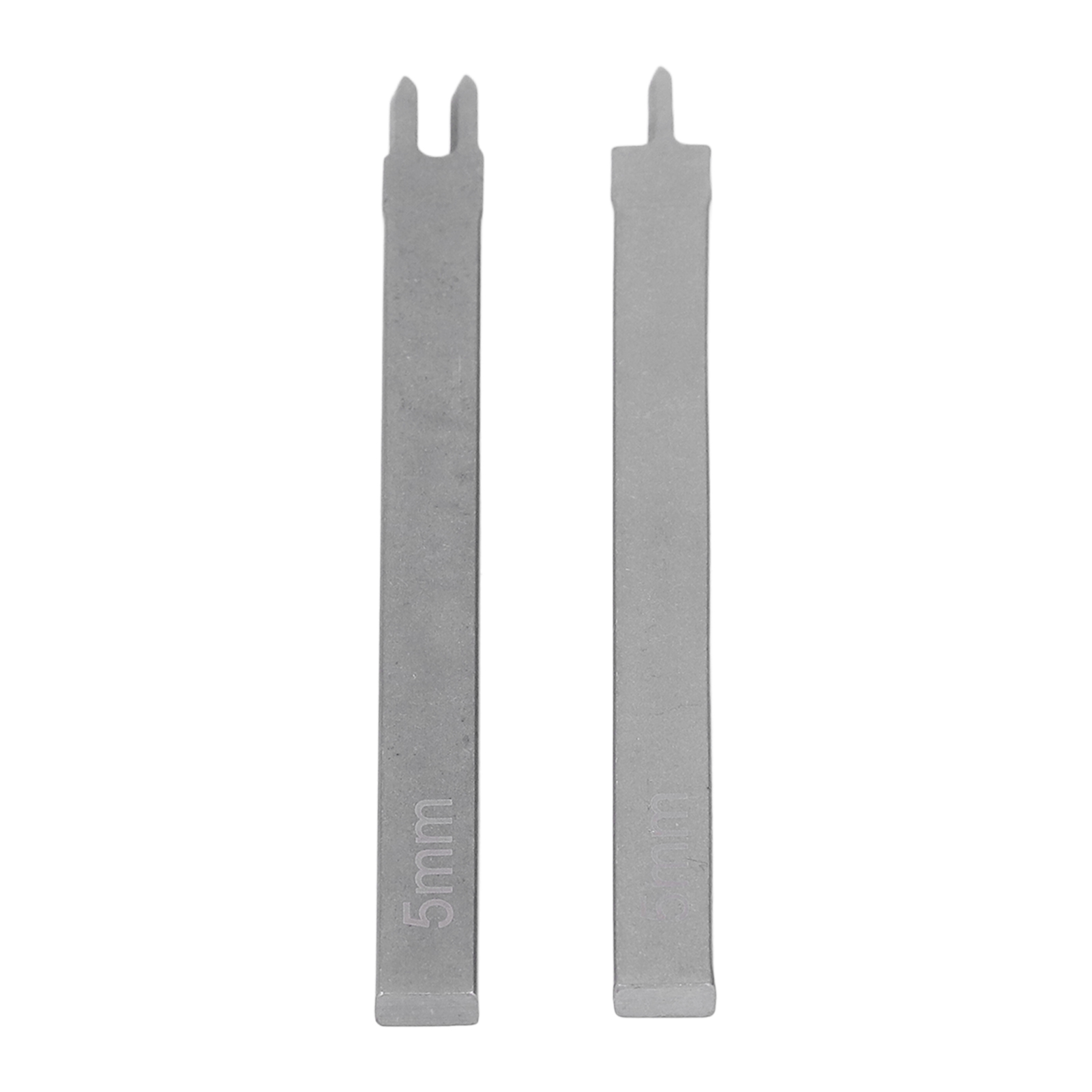 Set Aus 2 Weißen Stahl-lederlochern 5 Mm, 1 Zahn Und 2 Zähne, Bastelbohrer Für Das Nähen Von Stiefeln.