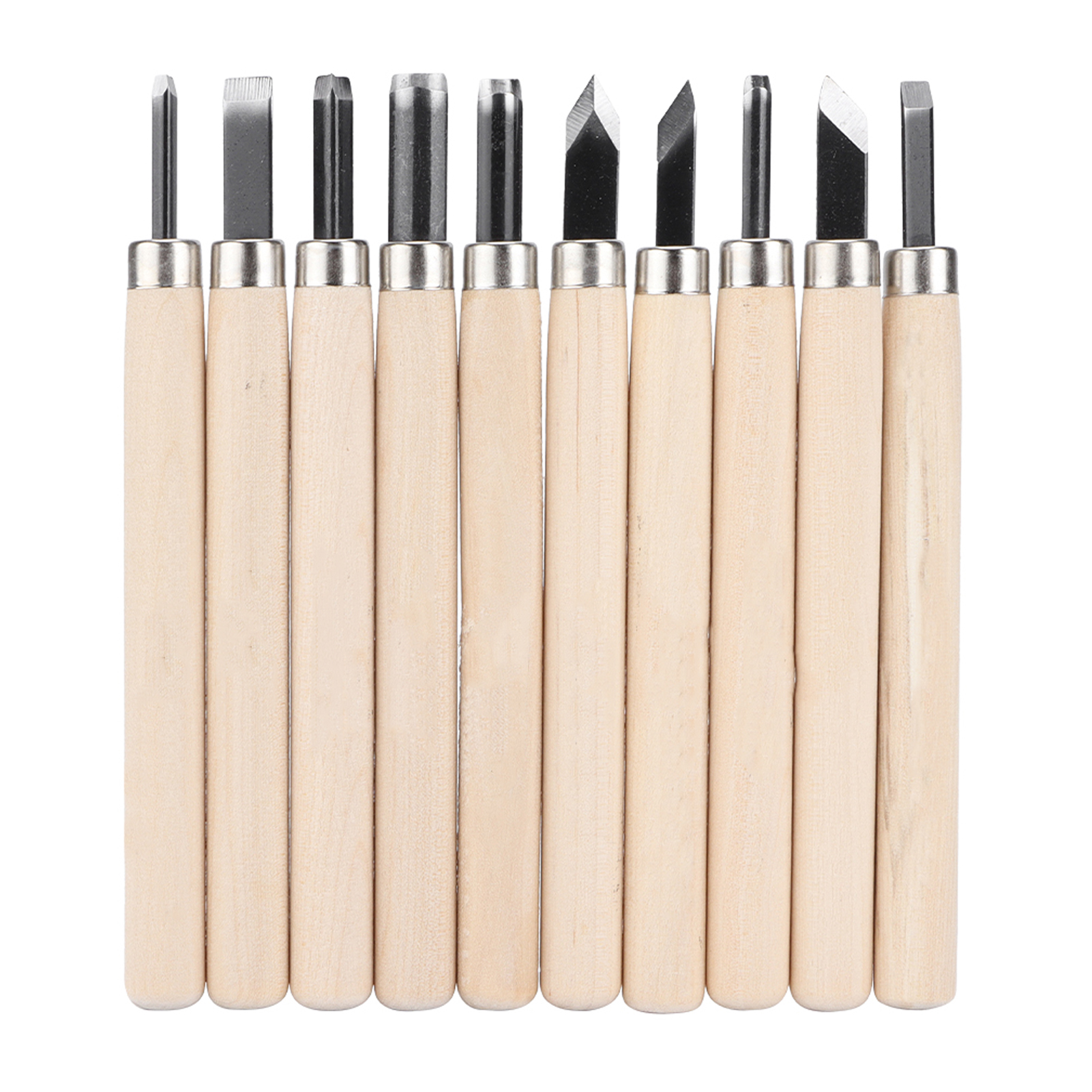 Set Mit 10 Holzschnitzmessern Für Schreiner, Diy-handwerkzeug Für Seife, Ton Und Kürbis