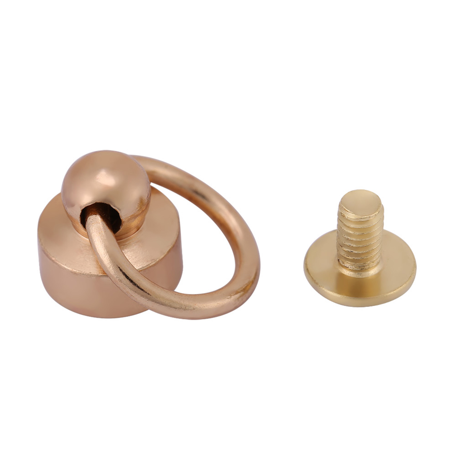 20 Goldene Nieten 8 Mm Für Handtaschen, Handys, Ketten, Diy-lederprojekte, Befestigungsschrauben, 20er-packung
