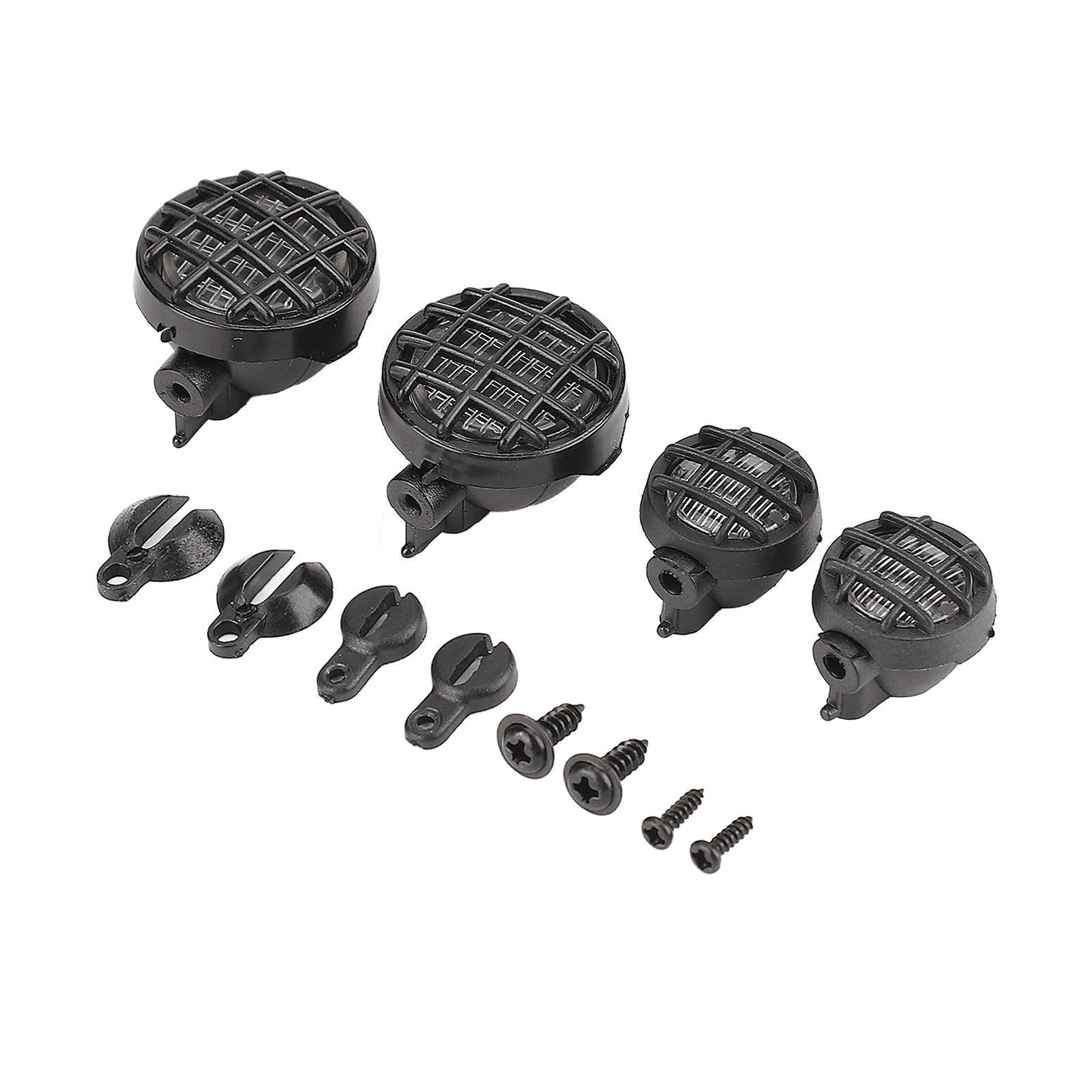 Beleuchtete Runde Kunststoffabdeckung Für Rc-modelle, Einfache Montage Für Traxxas Hsp Redcat Axial Scx10 D90 Hpi