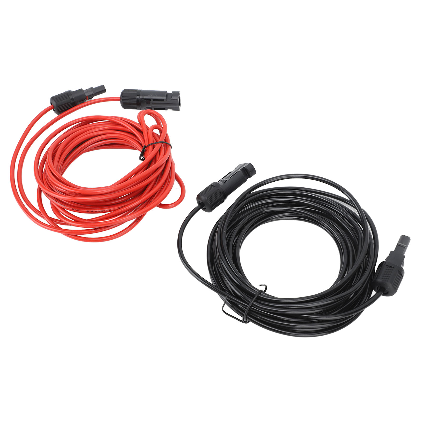 M Langes Solarkabel, 2,5 Mm² 12 Awg Photovoltaik-verlängerungskabel, Schwarz-rotes Kabel Für Solaranlagen, Haus, Geschäft, Wohnmobil