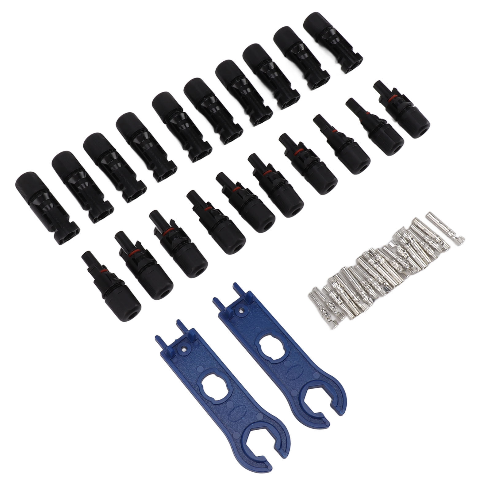 Wasserdichte Solarstecker, 10 Paare, Stecker/buchse Mit Kodierung, Flammhemmend, Für Photovoltaikmodule