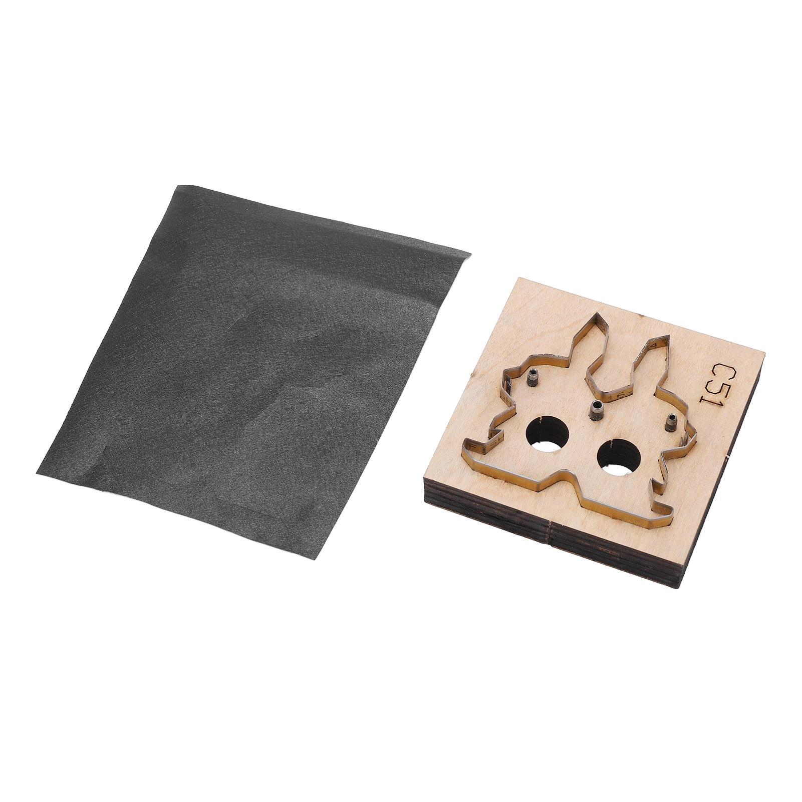 Lederstanze, Langlebiger Kohlenstoffstahl, Dicke Basis, Einfache Bedienung, Schneidestreifen Für Diy-scrapbooking
