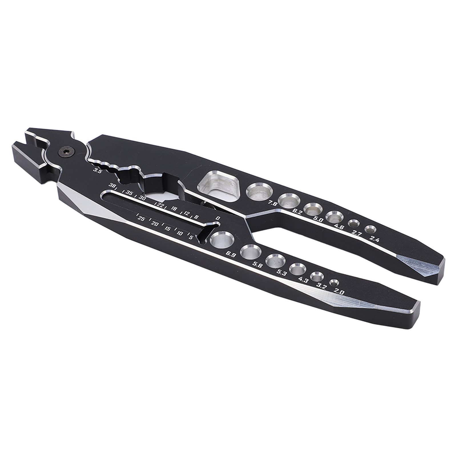Universelle Klemme Für Rc-stabilisatorstange Mit Schraubplatte, Für Funkgesteuerte Modelle Im Maßstab 1:8, 1:10, 1:12, Crawler-cars, Silber.