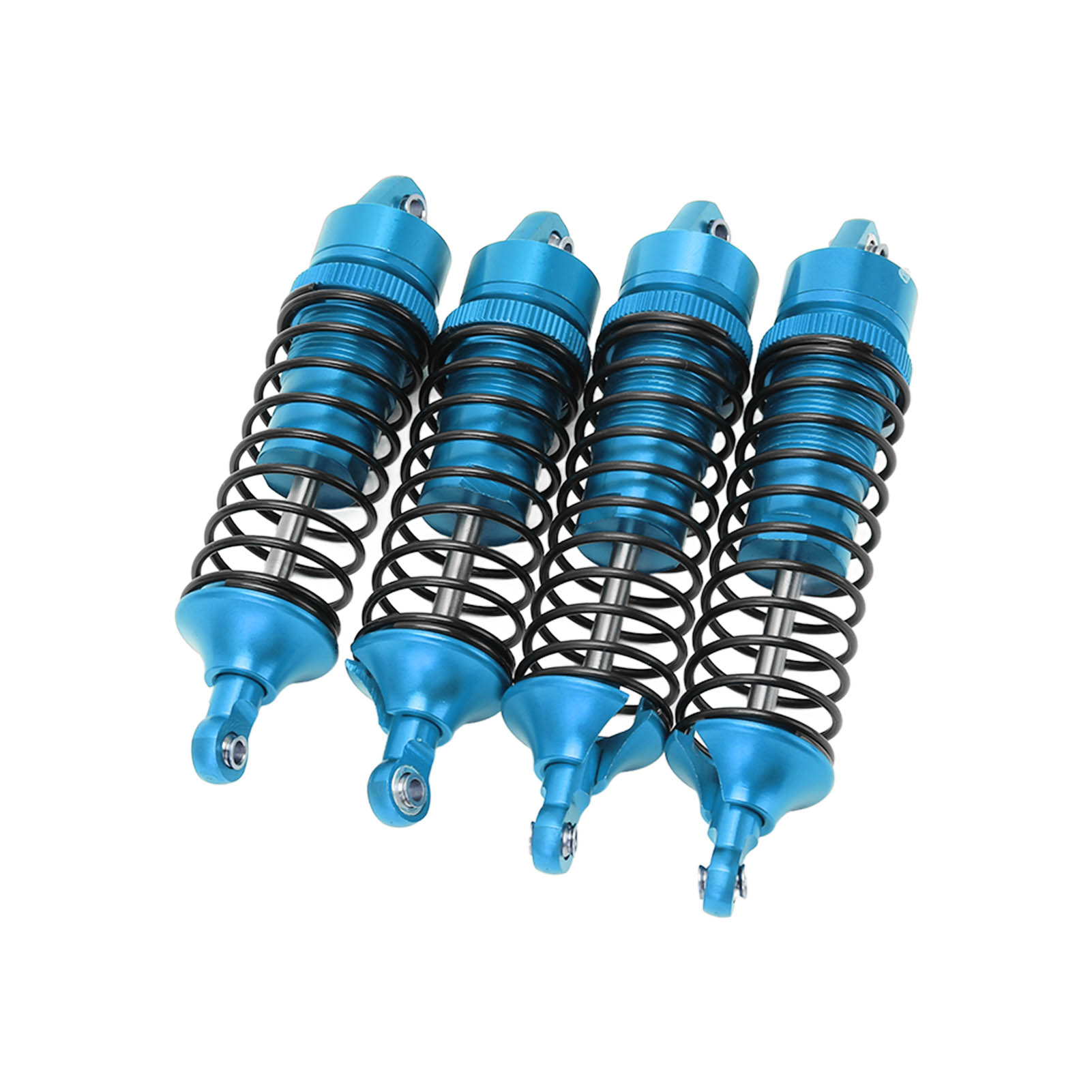 Rc Stoßdämpfer-set (vorne Und Hinten) Für Losi Lasernut U4 Tenacity 1/10 All-terrain-car, Blau