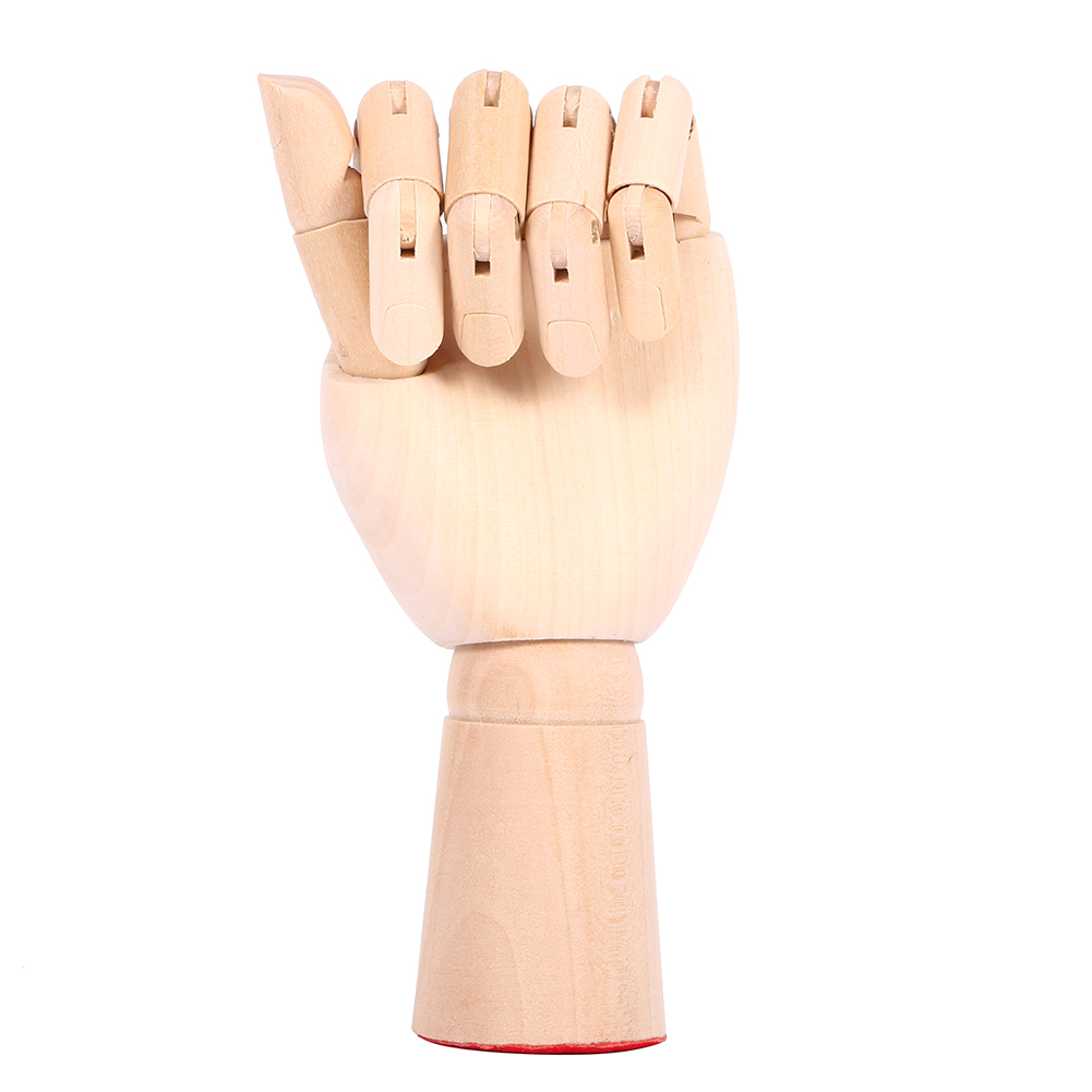 Bewegliche Holzhand Für Künstler, Bewegliche Holzmodellhand, Zeichen- Und Malwerkzeug, Bewegliche Referenzhand