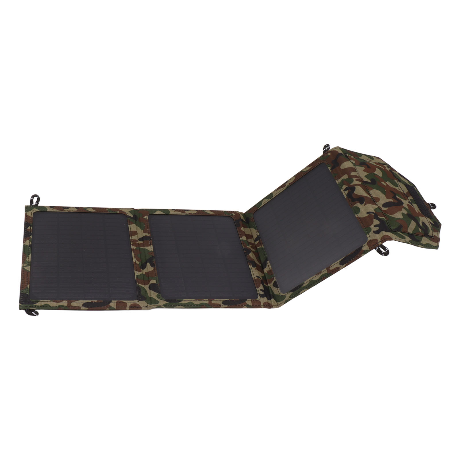 30-w-falt-solarpanel, Zwei Usb-anschlüsse, Leicht, Tragbares Solarladegerät Für Handy Und 12-v-autobatterie