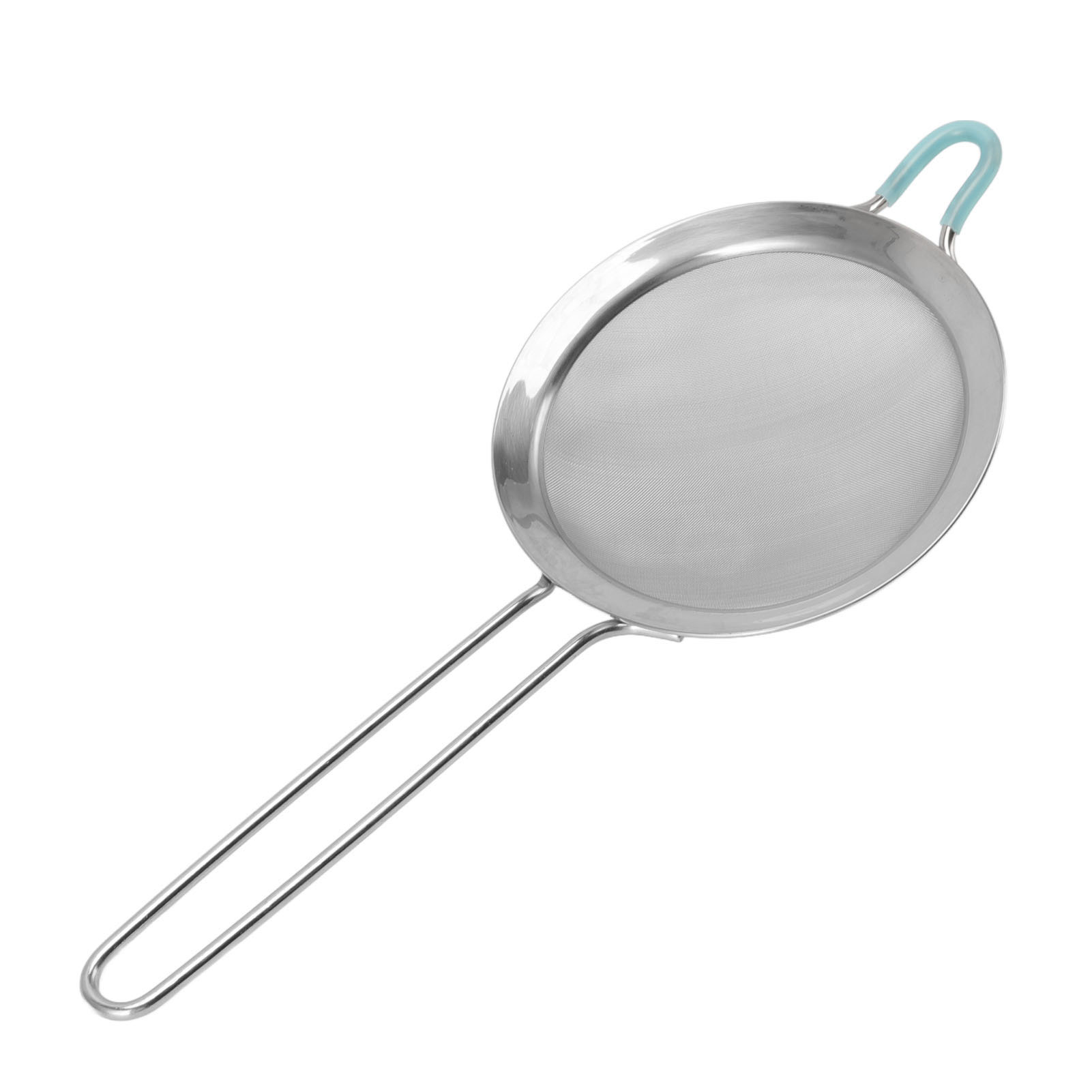 Feines 60-mesh-edelstahlsieb, Mehlsieb Mit Langem Griff Für Den Küchengebrauch, 20 Cm