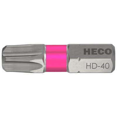 HECO Bits, HECO-Drive, HD-40, Farbring: pink, im Blister