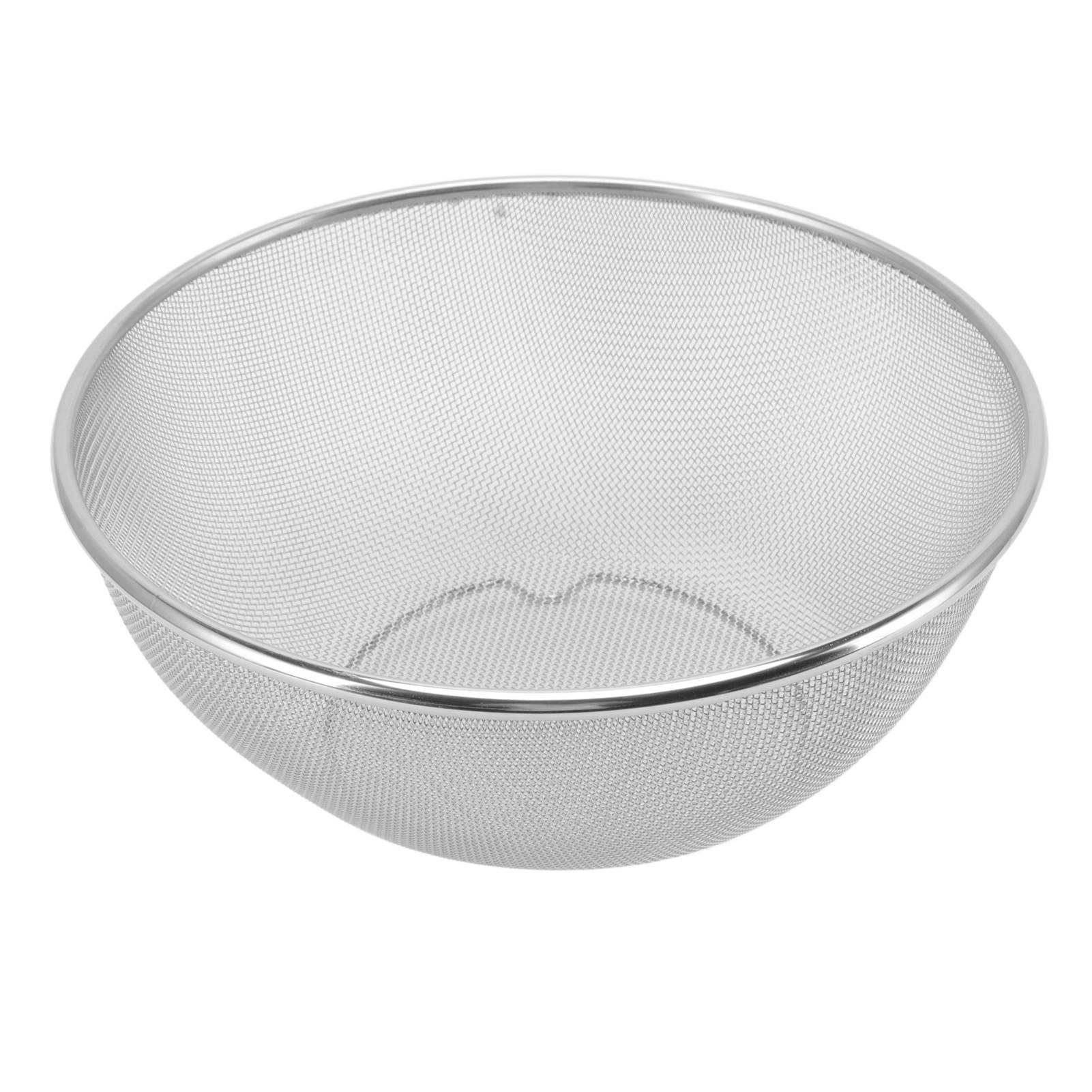 24 Cm Edelstahl-sieb, Schnell Abtropfend, Lebensmittelechtes Material, Küchensalatschüssel, Netzsieb