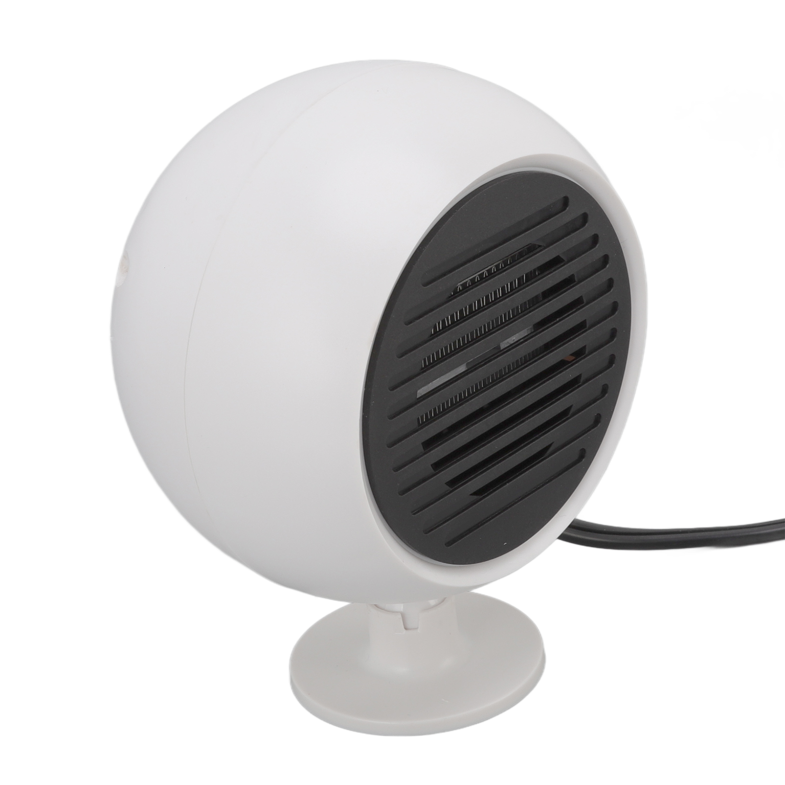Autoheizung, Konstante Temperatur, Leise, Großer, Um 360° Verstellbarer Winkel, Weißer Heizlüfter, 12 V