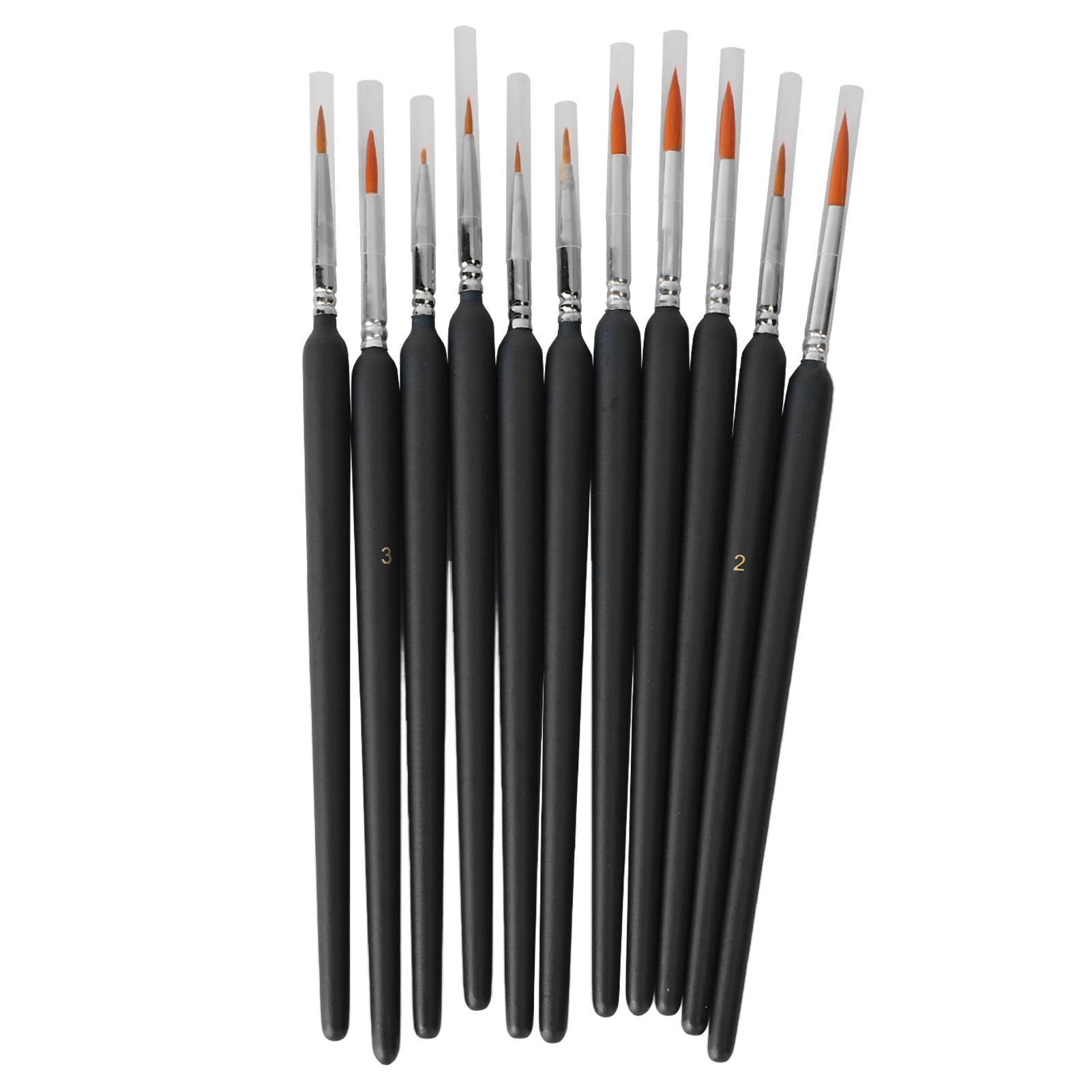 11 Aquarellpinsel, Set Aus Zobelhaarpinseln, Für Acryl-, Öl- Und Gouachemalerei, Ideal Für Schüler Und Amateure