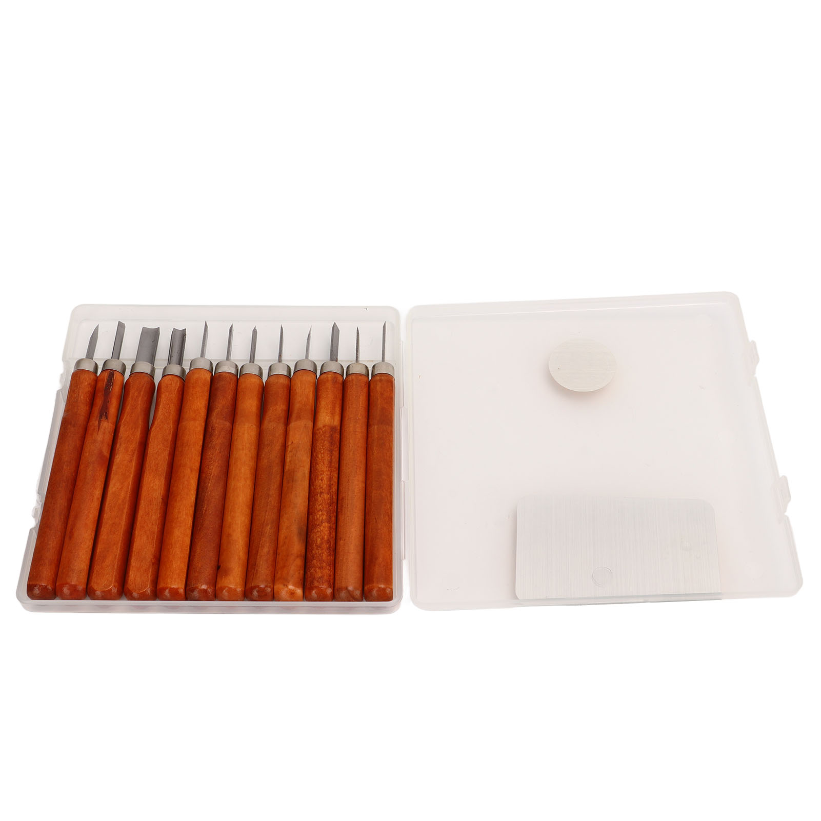 Set Mit 12 Professionellen Holzmeißeln, Hochharten Schnitzwerkzeugen, Komplettem Gitarrenbau-set Mit 2 Schleifsteinen, Für Holzbearbeitung Und Kreative Diy-projekte