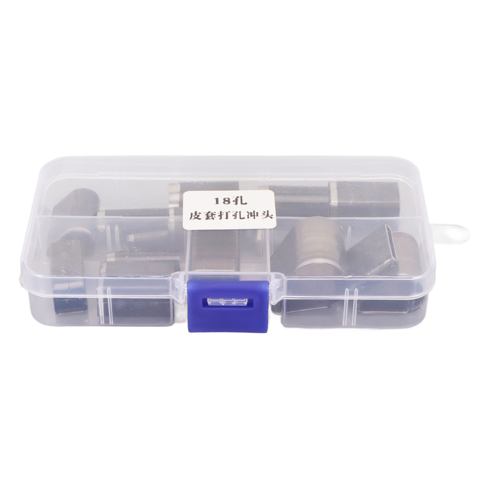 Set Mit 18 Ausstechformen Aus Leder Und Kohlenstoffstahl, Verschiedene Formen, Hohlstanzer Für Stoff, Ton, Diy, Gürtelherstellung, Geschenkbox