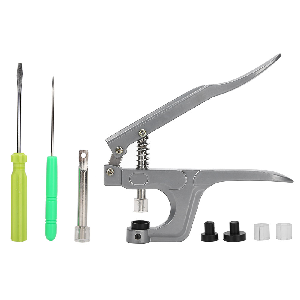 Handbetriebene Druckknopfzange, Montagewerkzeug Aus Aluminium Für Leder Und Accessoires, Für Kunststoffharz