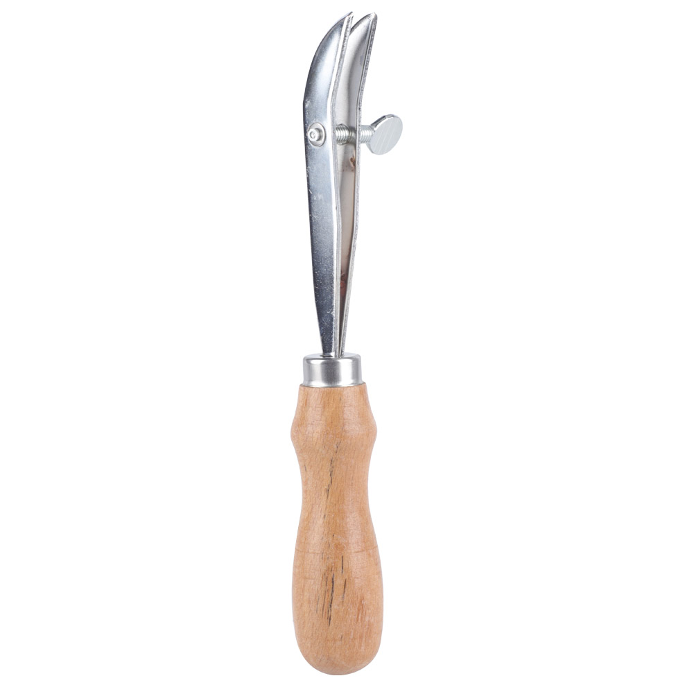 Verstellbares Lederabschrägmesser, Schäl- Und Rillenwerkzeug, Holzgriff, Für Diy-lederarbeiten