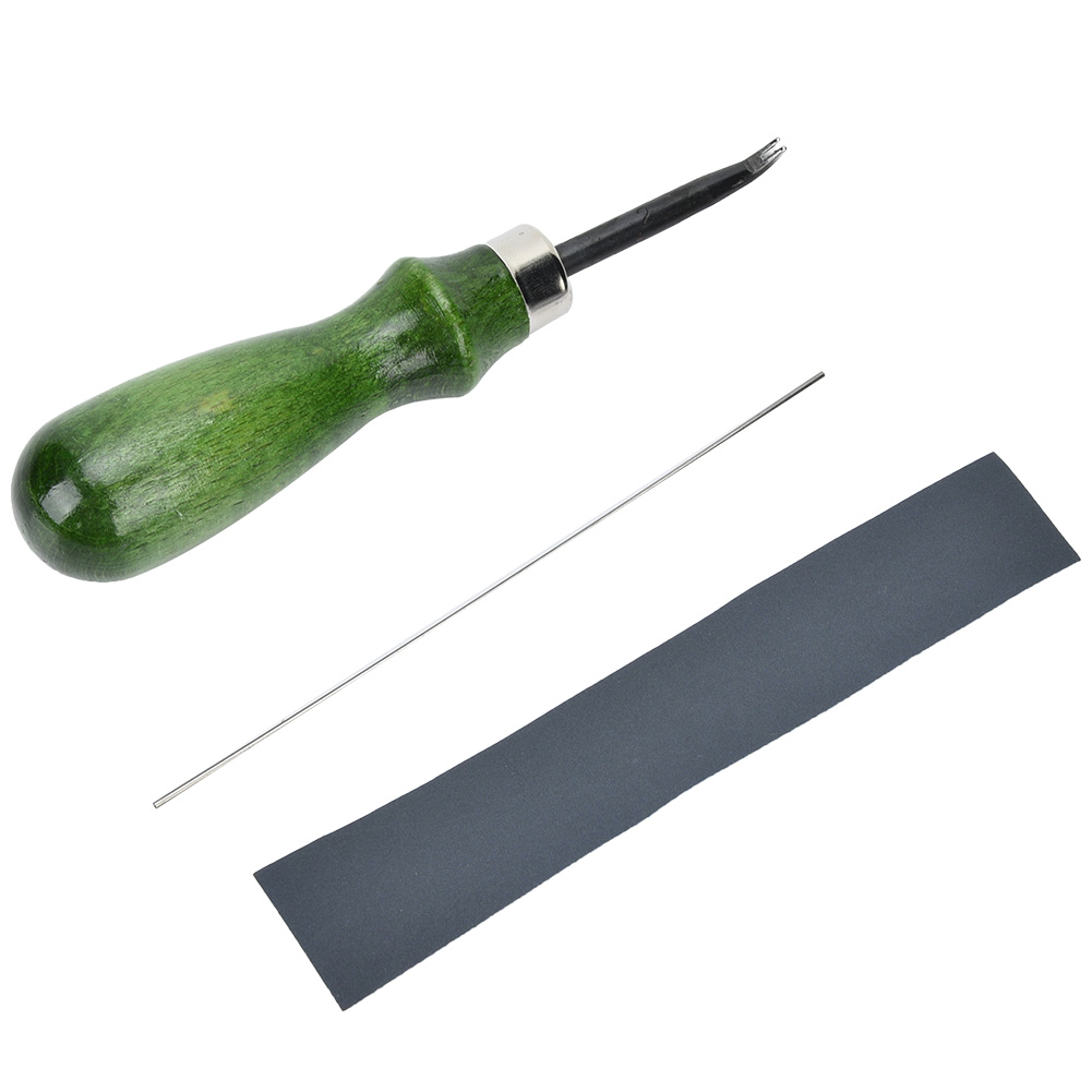 Professioneller Lederfasenmeißel 0,6-1,4 Mm, Kantenbearbeitungswerkzeug, Heimwerker-lederbearbeitungszubehör (1,4 Mm)