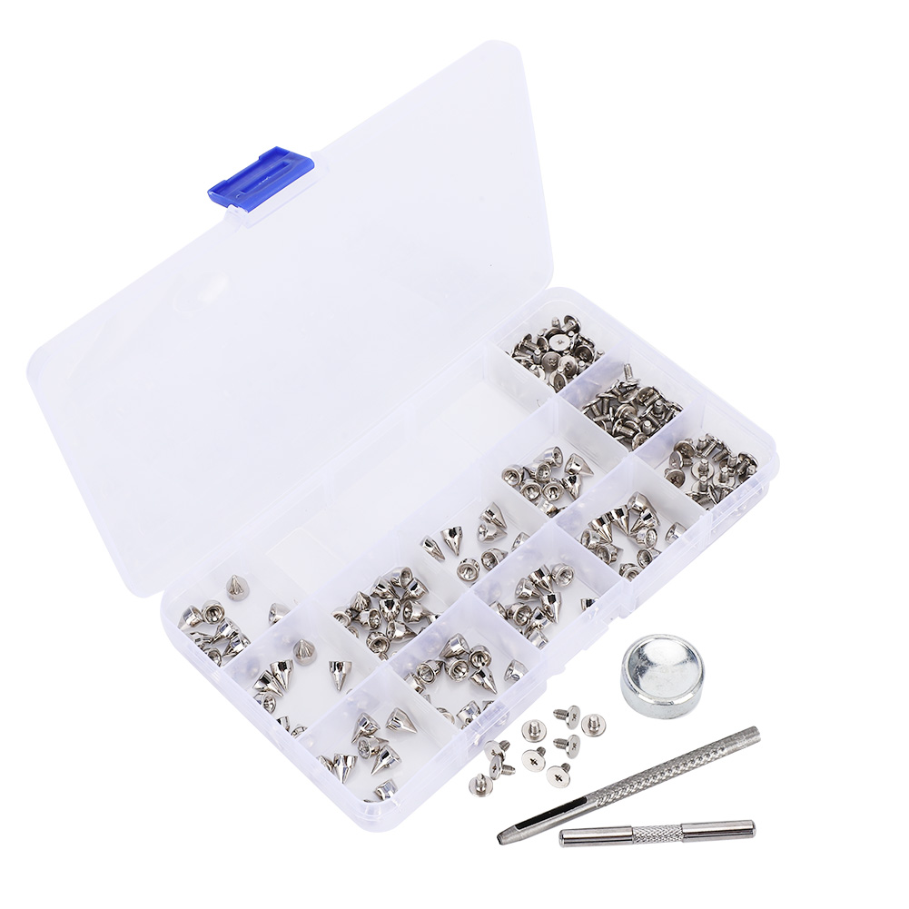 Nieten Aus Zinklegierung, 7er-packung (9 Mm), Für Diy-lederarbeiten, Armbänder, Hundehalsbänder, Taschen, Kleidung Und Schuhe
