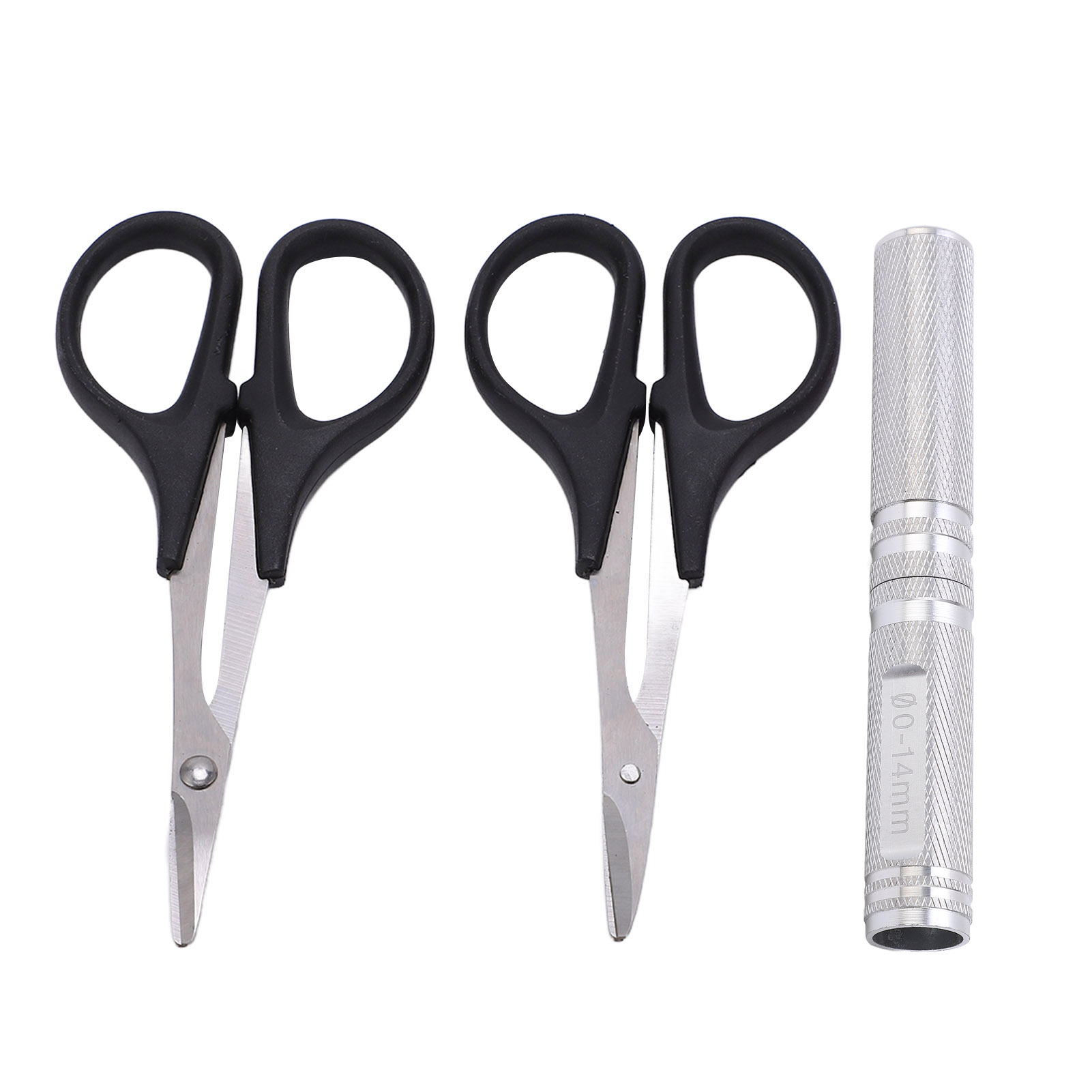 Rc Universal-biegeschere-set 0–14 Mm, Lochstanze Für Ferngesteuerte Autos Und Drohnen, Silber