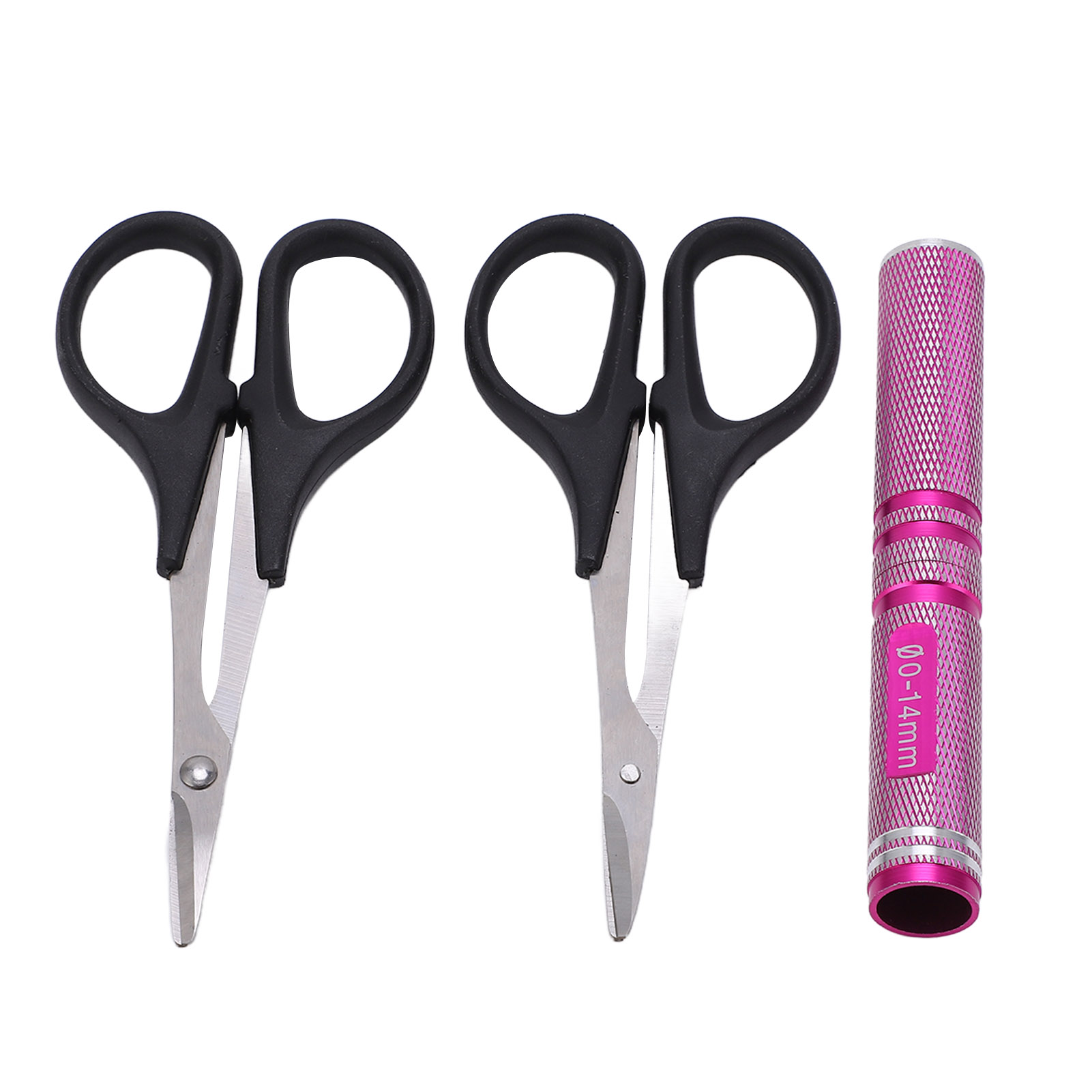 Universelles Rc-biegeschere-set 0-14 Mm, Lochstanze Für Ferngesteuerte Autos Und Drohnen, Pink