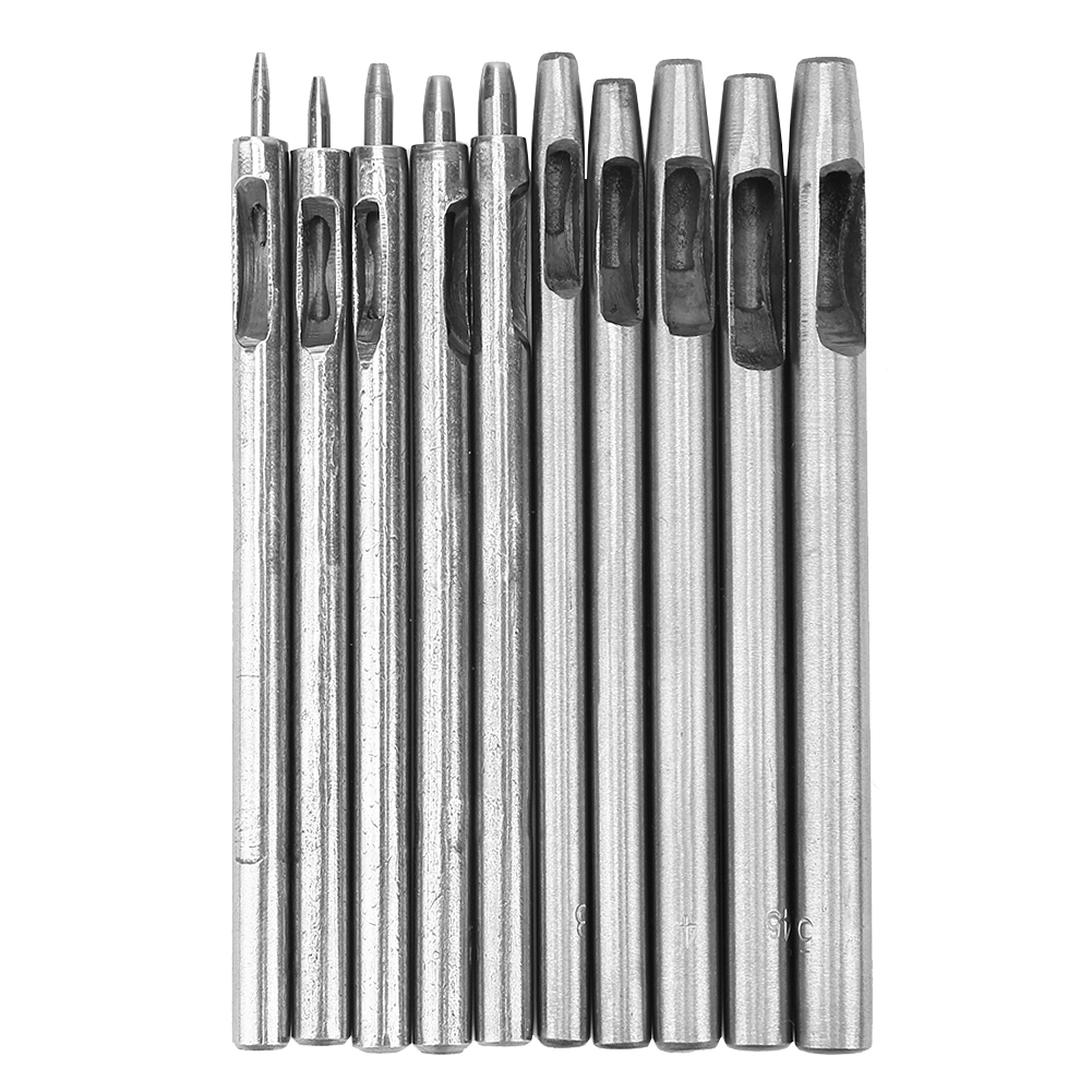 Set Mit 10 Lochern Für Lederuhrarmbänder, Manuelles Lochwerkzeug