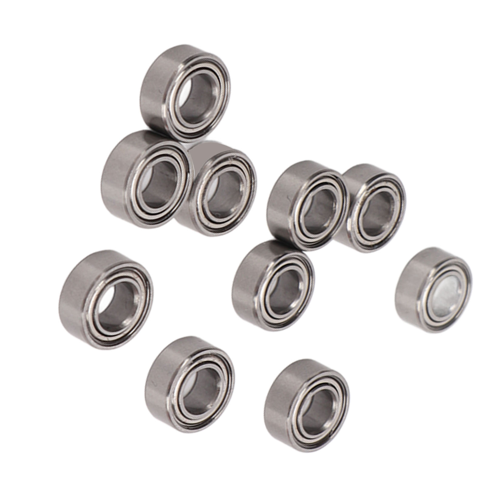 10 Rc-kugellager 10x5x4mm Stahl Zubehörset Teile Für Zd Racing 10421 S