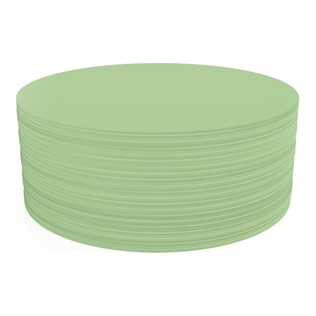 Magnetoplan Kommunikationskarte rund, Ø 190 mm, 500 Stück, grün, D 190 mm, 500 BL