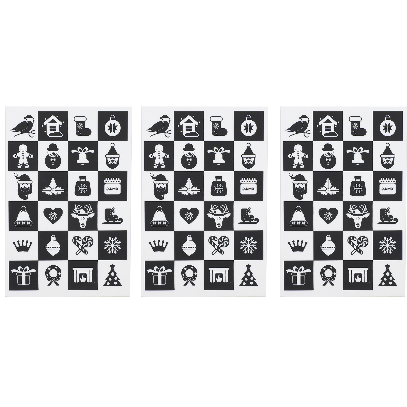 Set Mit 3 Tpr-blöcken Für Diy-stempelgravuren, Scrapbooking-zubehör, 14,9 X 9,9 X 0,8 Cm