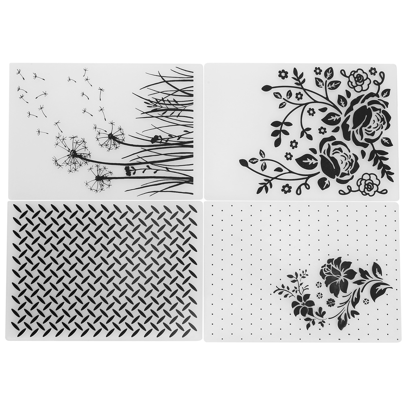 Prägeausstecher Aus Kunststoff, Diy-karten- Und Scrapbooking-set, Prägeschablone Für Papierbastelarbeiten