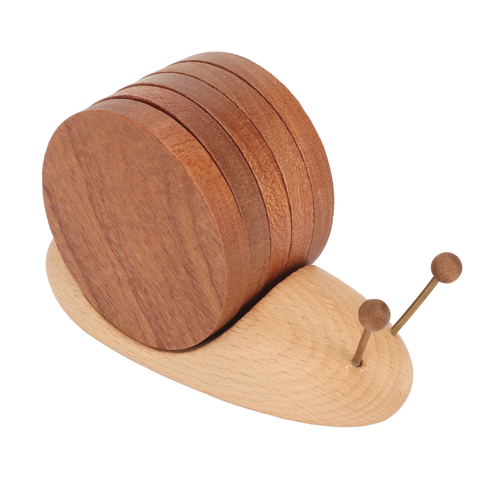 Magnetische Becherhalter Aus Umweltfreundlichem Holz, 4er-set Hübsche Untersetzer Für Zuhause Und Restaurant