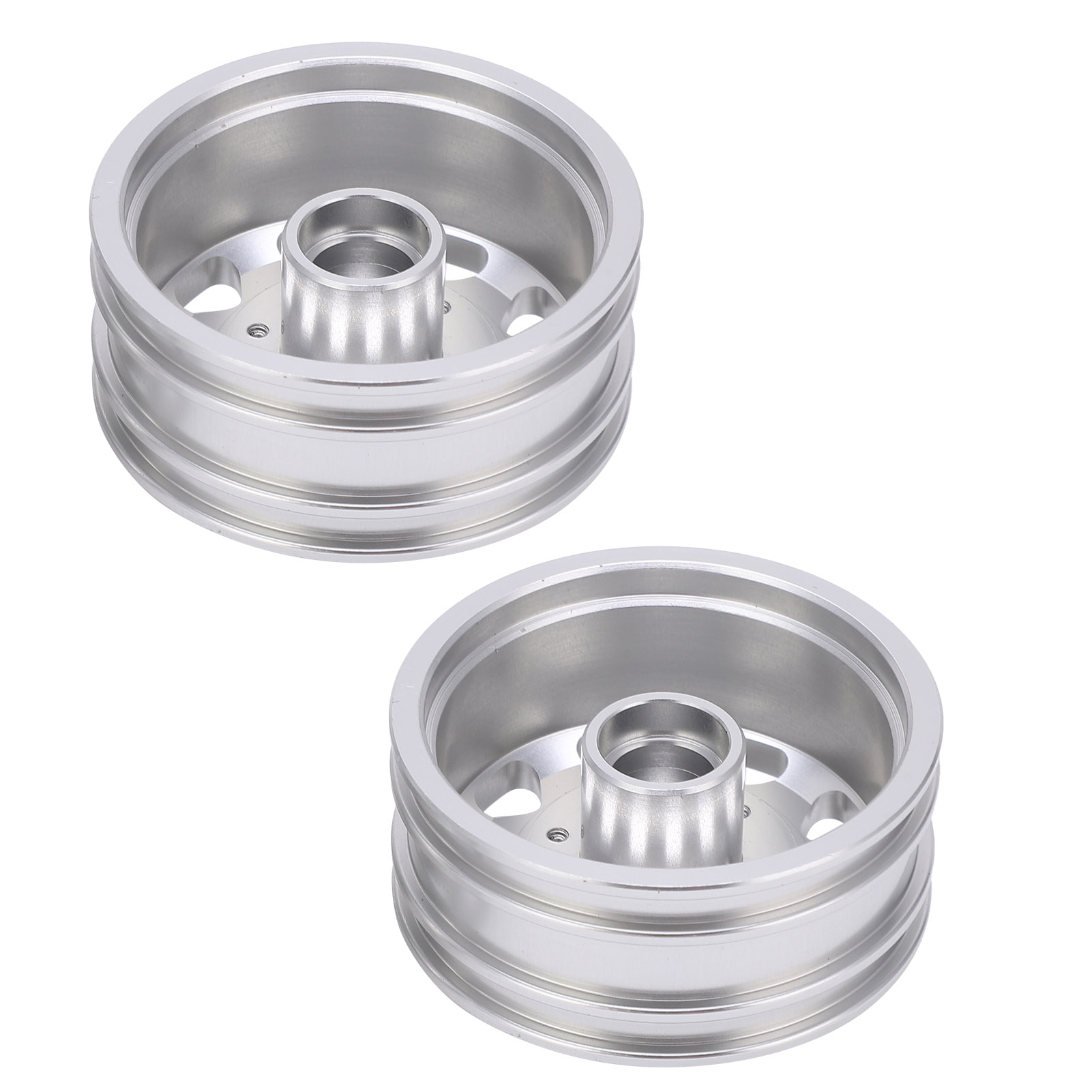 Cnc-gefräste Vorderradnabe Aus Aluminiumlegierung Mit Lager Für Die Tamiya Traktorenmodellreihe Im Maßstab 1:14