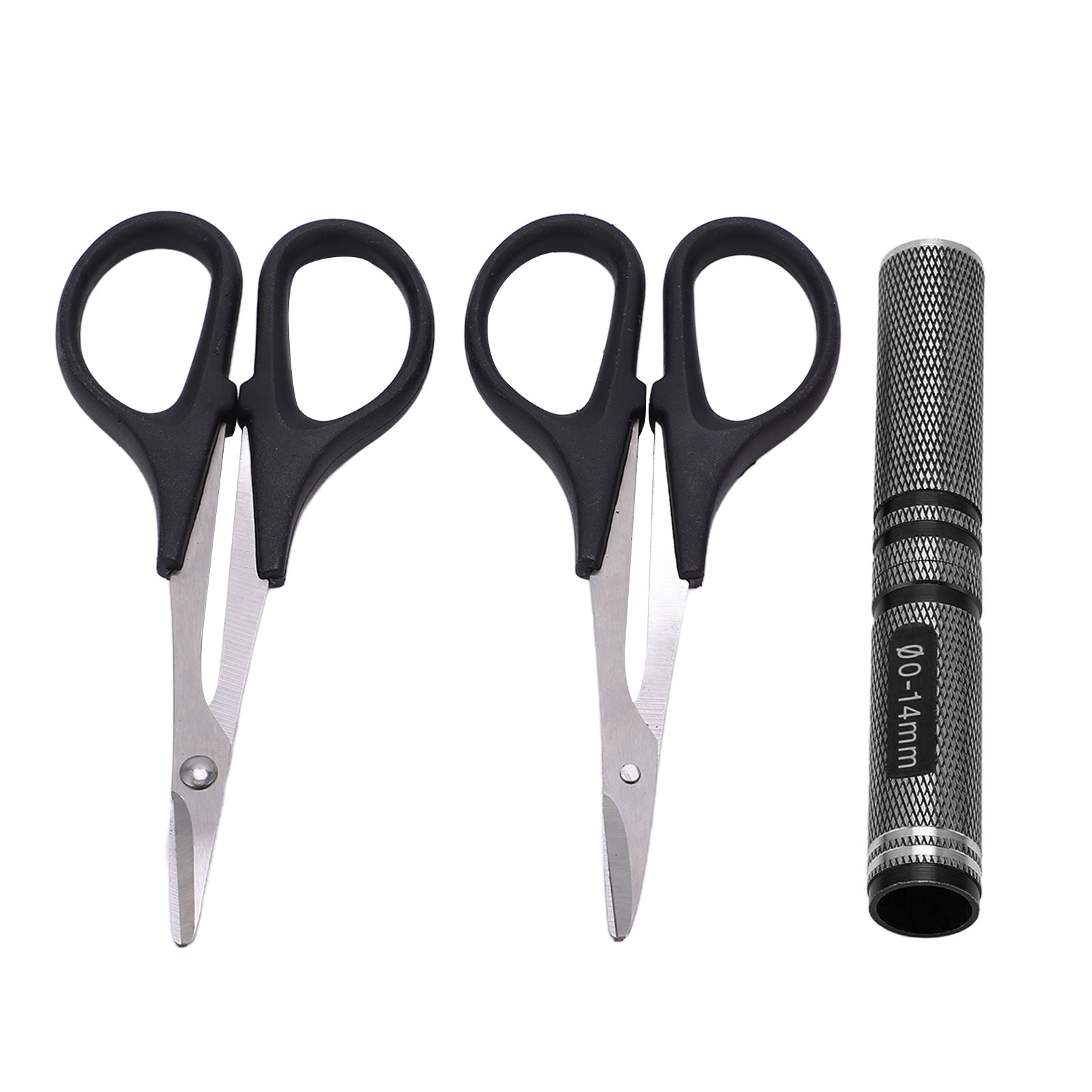 Rc Universal-gebogene Schere Set 0-14 Mm, Rc-car-stanze, Drohnenzubehör, Schwarz