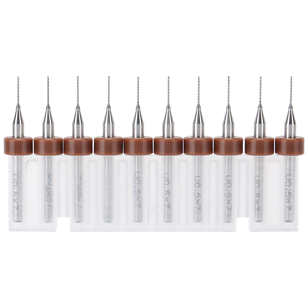 Set Mit 10 Mikrobohrern 0,5 Mm Für Miniaturbohrer, Holzbohrungen, Uhren- Und Handy-reparaturen, Präzisionswerkzeuge.