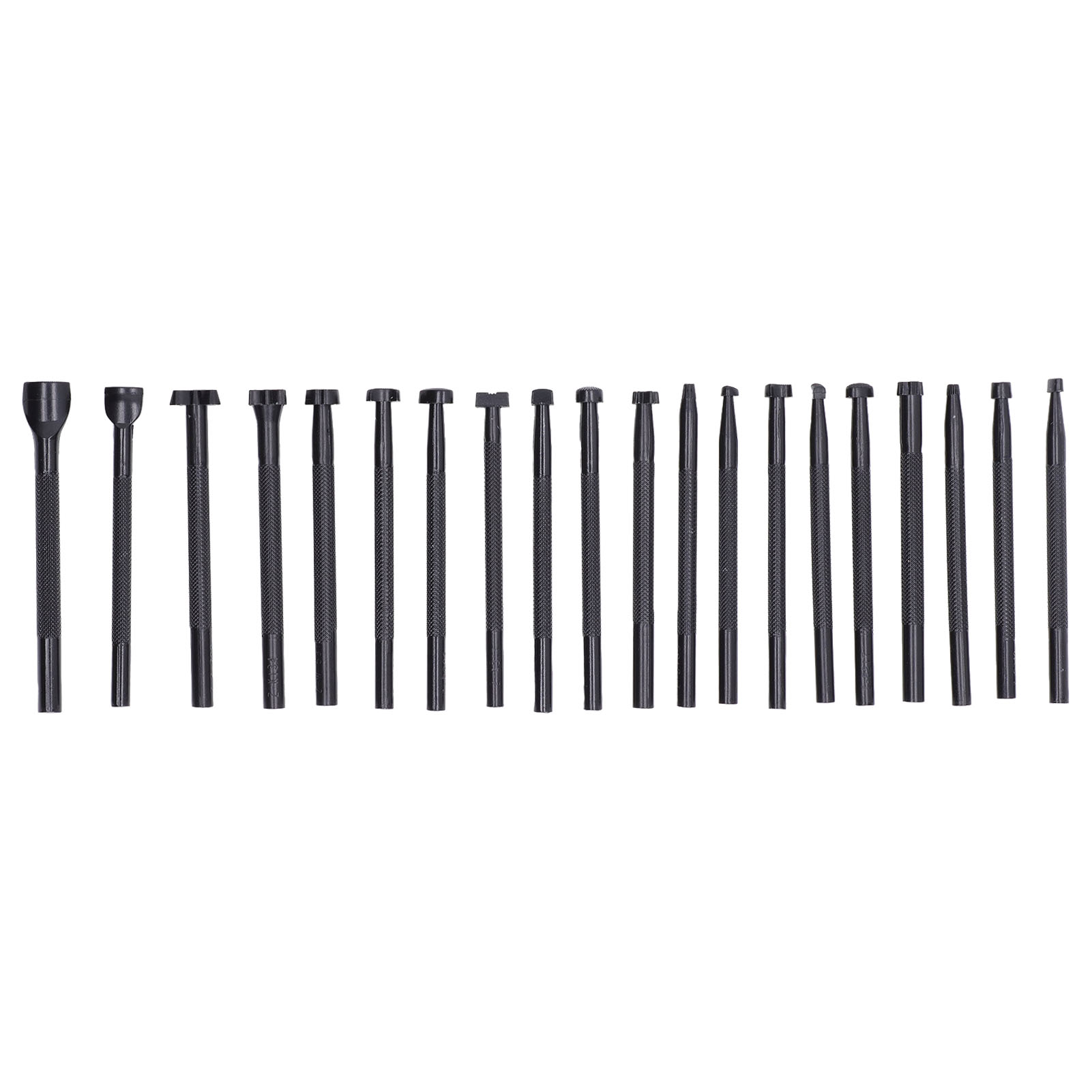 Set Mit 20 Lederstanzen In Verschiedenen Designs, Langlebig, Mit Rutschfestem Griff Für Diy-bastelarbeiten