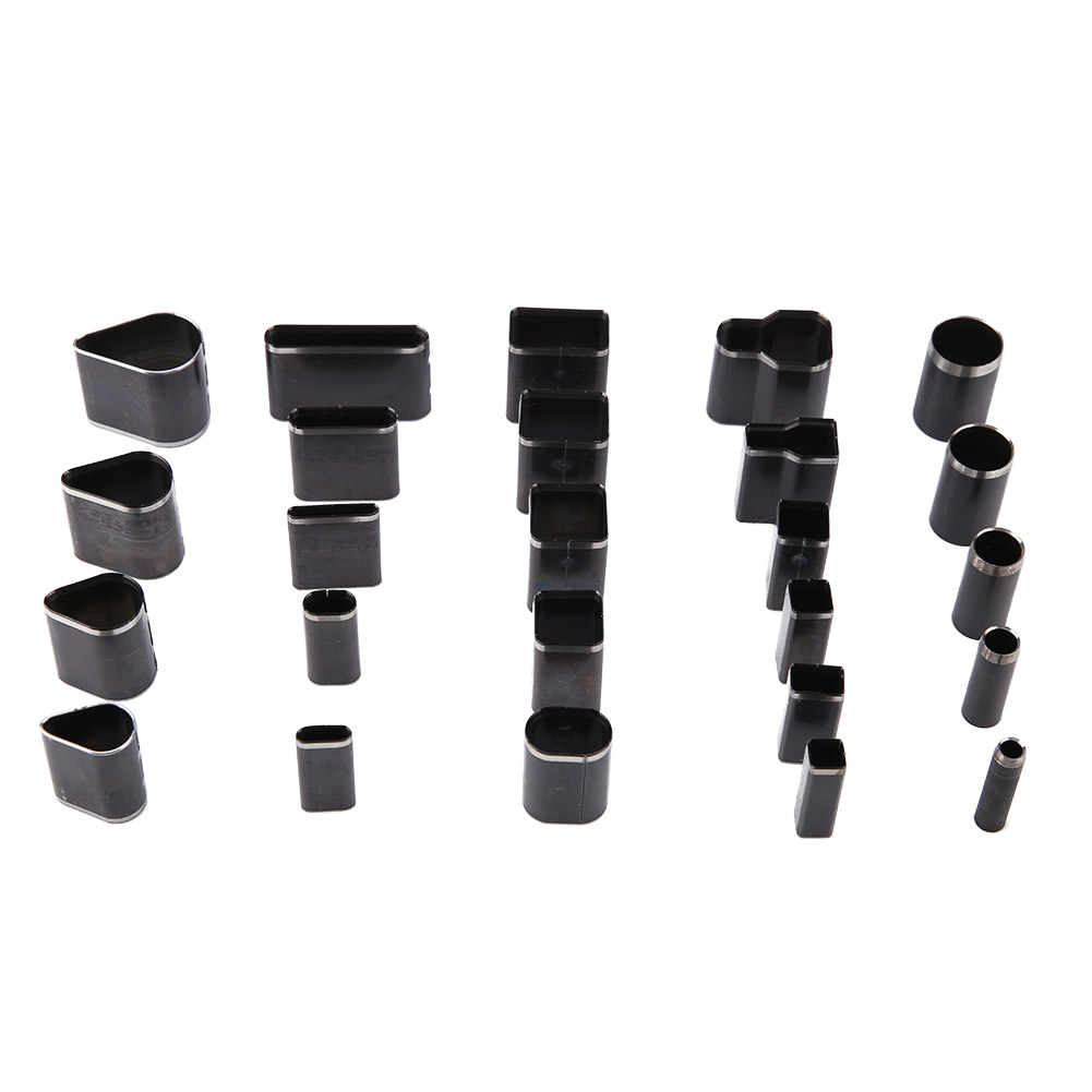 Set Mit 25 Ausstechformen Aus Leder, Verschiedene Formen, Stanzwerkzeug Für Diy-bastelarbeiten