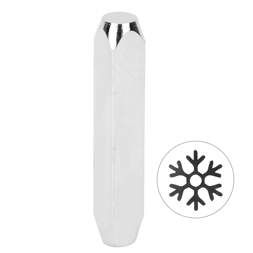 Mm (1/4 Zoll) Stempel Aus Kohlenstoffstahl, Markierungswerkzeug Für Diy-projekte Mit Leder, Holz, Schmuck, Schnee